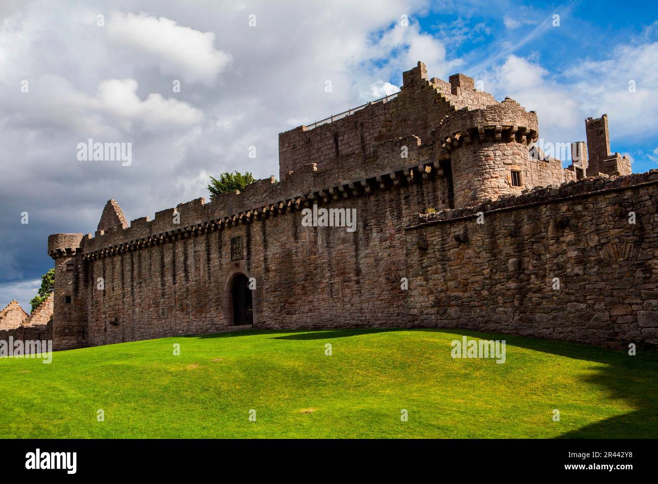 Craigmillar Castle, Edimburgo, Scozia, Regno Unito Foto Stock