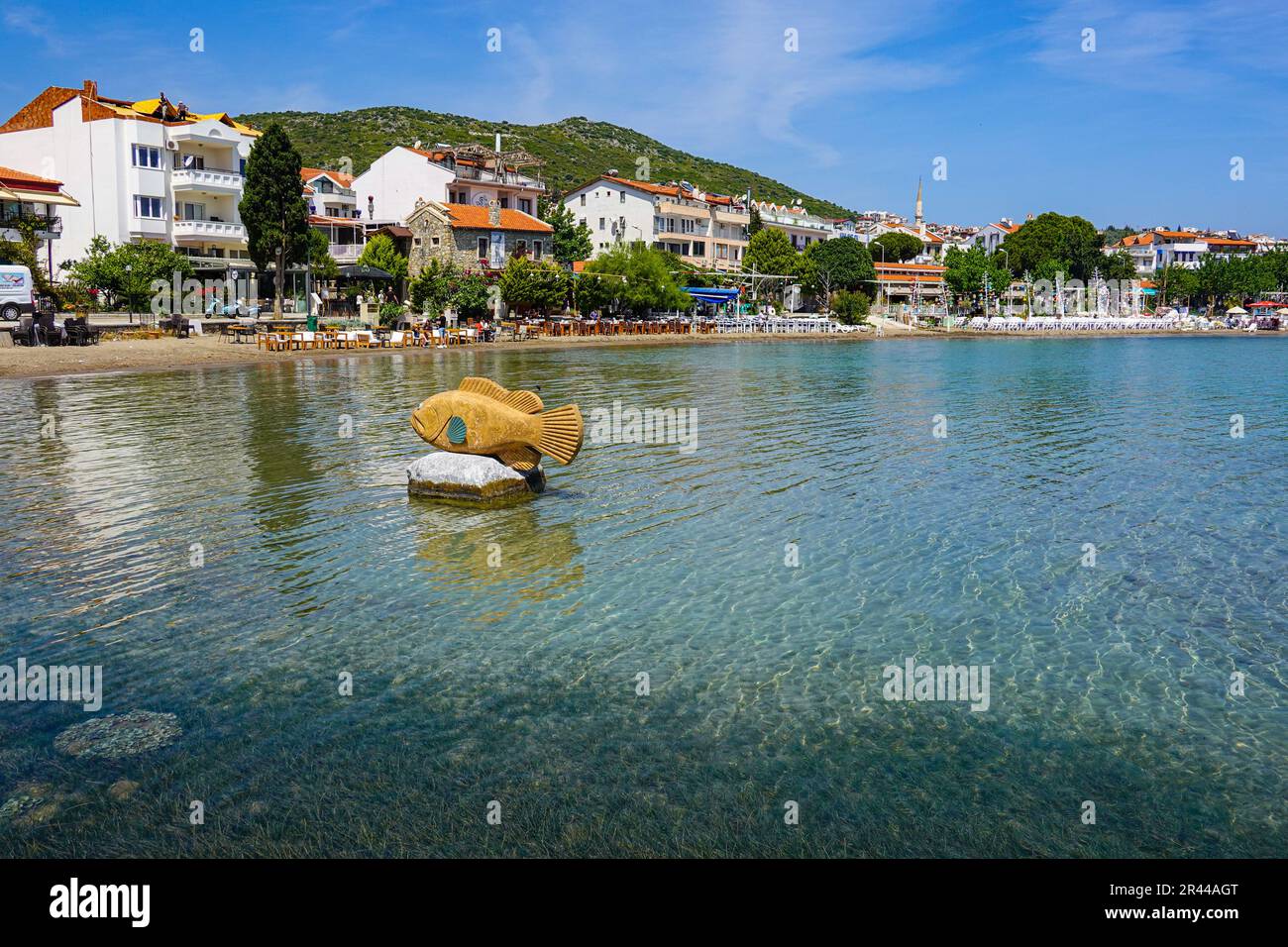 Tempo soleggiato nella popolare destinazione turistica turca di Datca, Costa Turchese, Turchia Foto Stock
