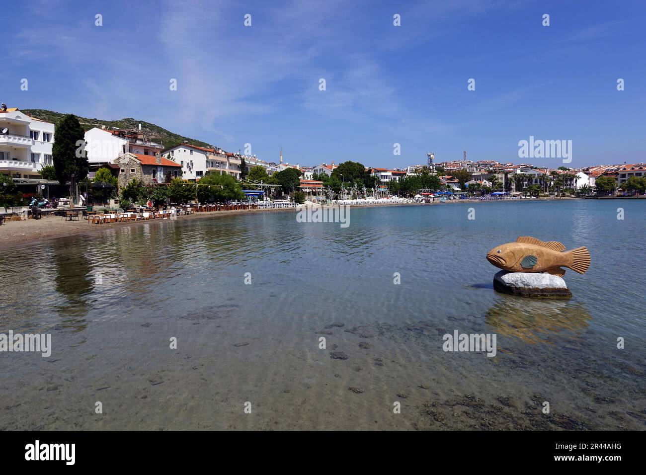 Tempo soleggiato nella popolare destinazione turistica turca di Datca, Costa Turchese, Turchia Foto Stock