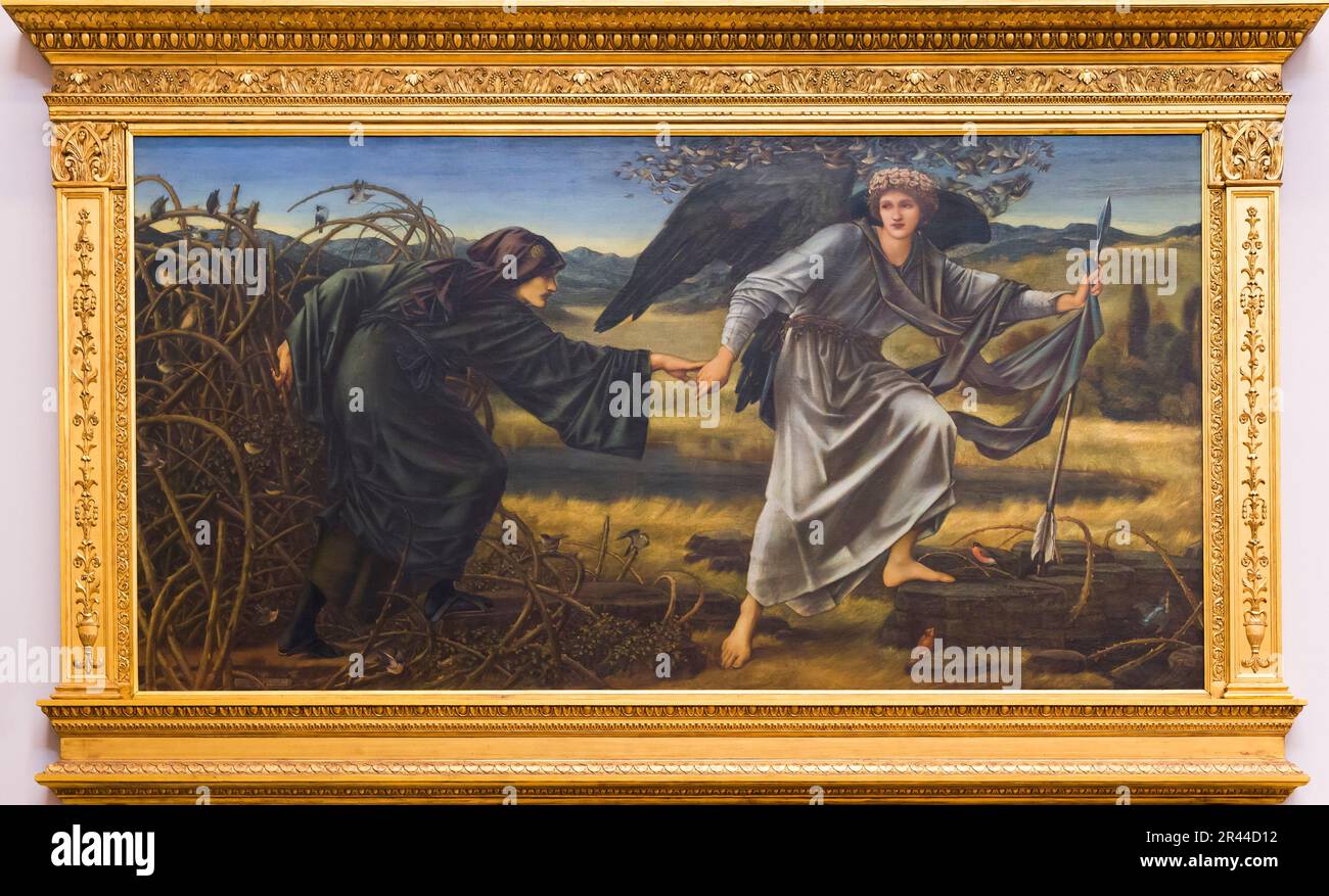 Love and the Pilgrim, Edward Coley Burne-Jones, 1896-7, Foto Stock