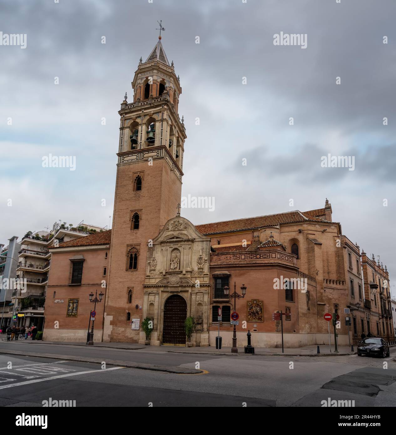 Chiesa Parrocchiale di San Pedro Apostol - Siviglia, Andalusia, Spagna Foto Stock