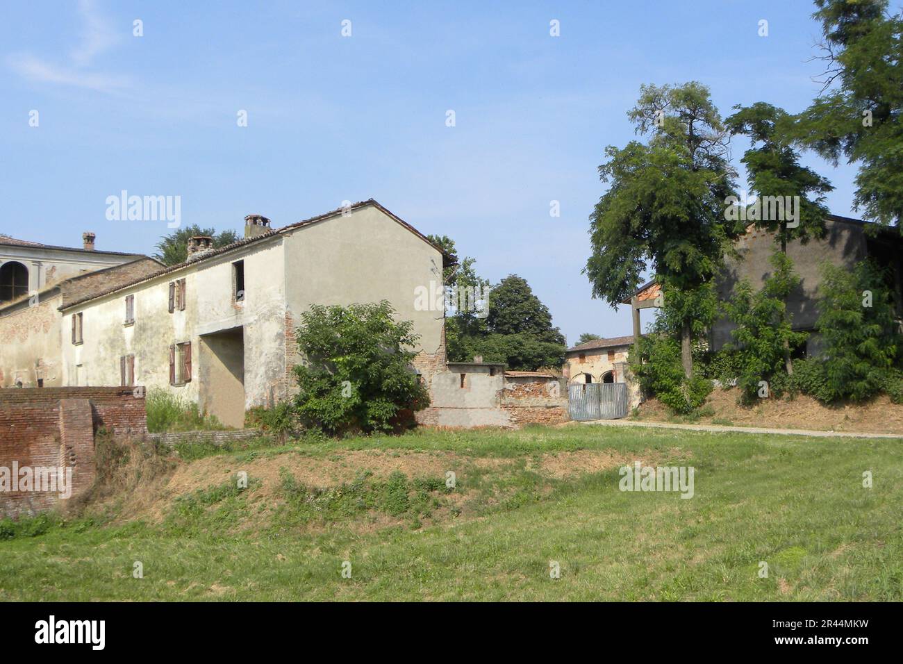 Fombio (Fùmbi in dialetto lodigiano) è un comune italiano di 2,236 abitanti della provincia di Lodi in Lombardia. (Wikipedia) Foto Stock