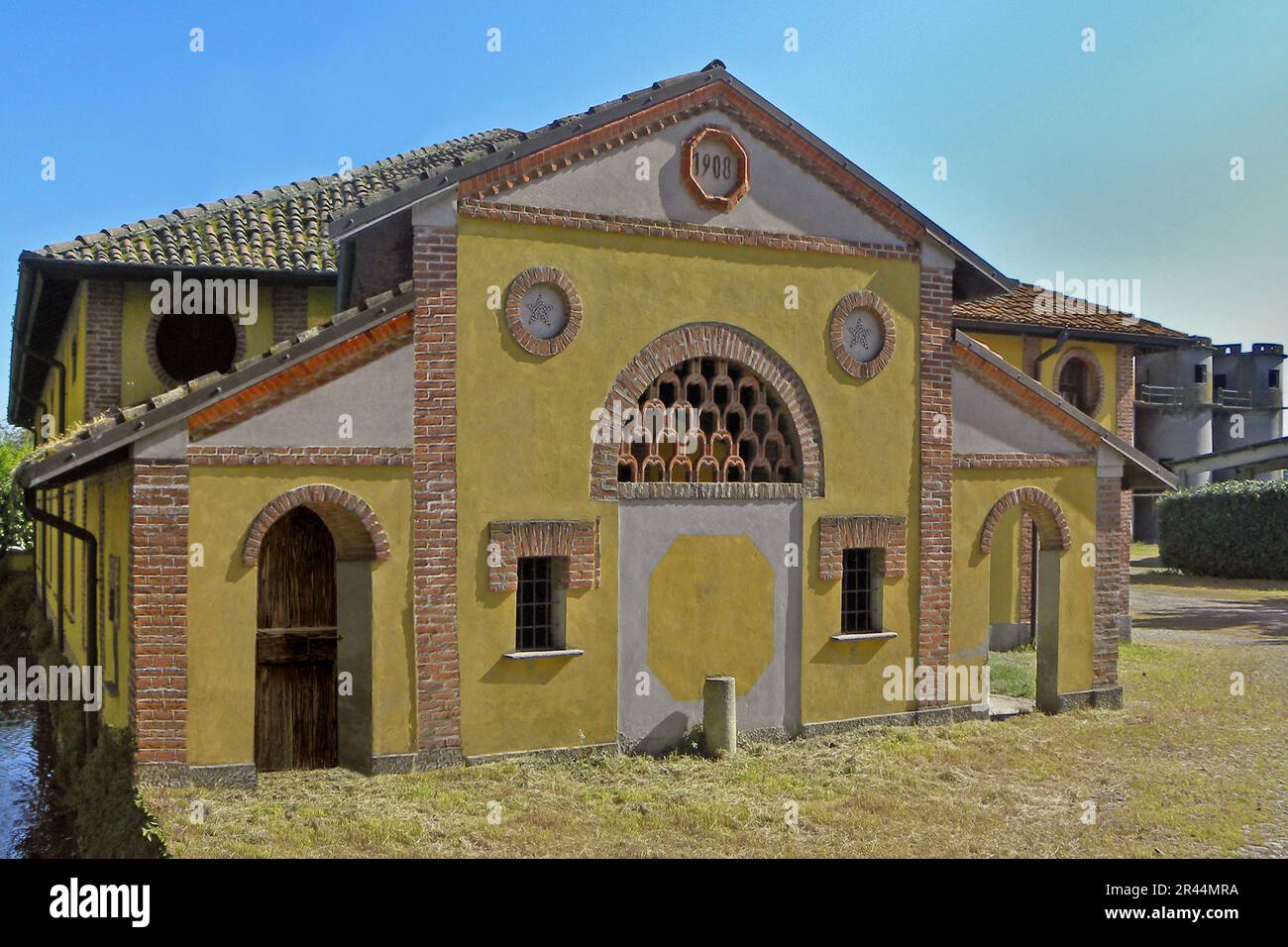 Fombio (Fùmbi in dialetto lodigiano) è un comune italiano di 2,236 abitanti della provincia di Lodi in Lombardia. (Wikipedia) Foto Stock