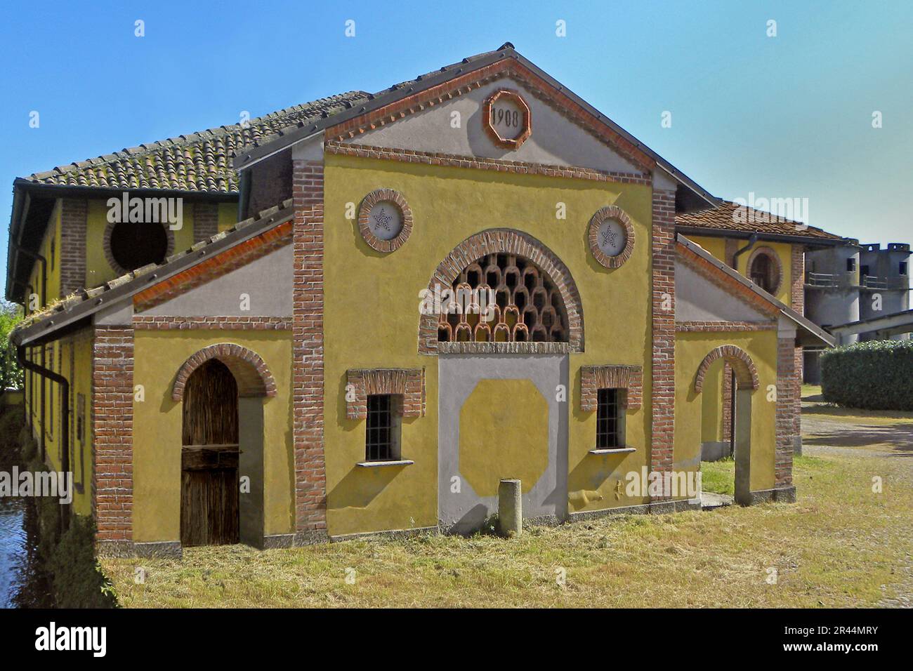 Fombio (Fùmbi in dialetto lodigiano) è un comune italiano di 2,236 abitanti della provincia di Lodi in Lombardia. (Wikipedia) Foto Stock