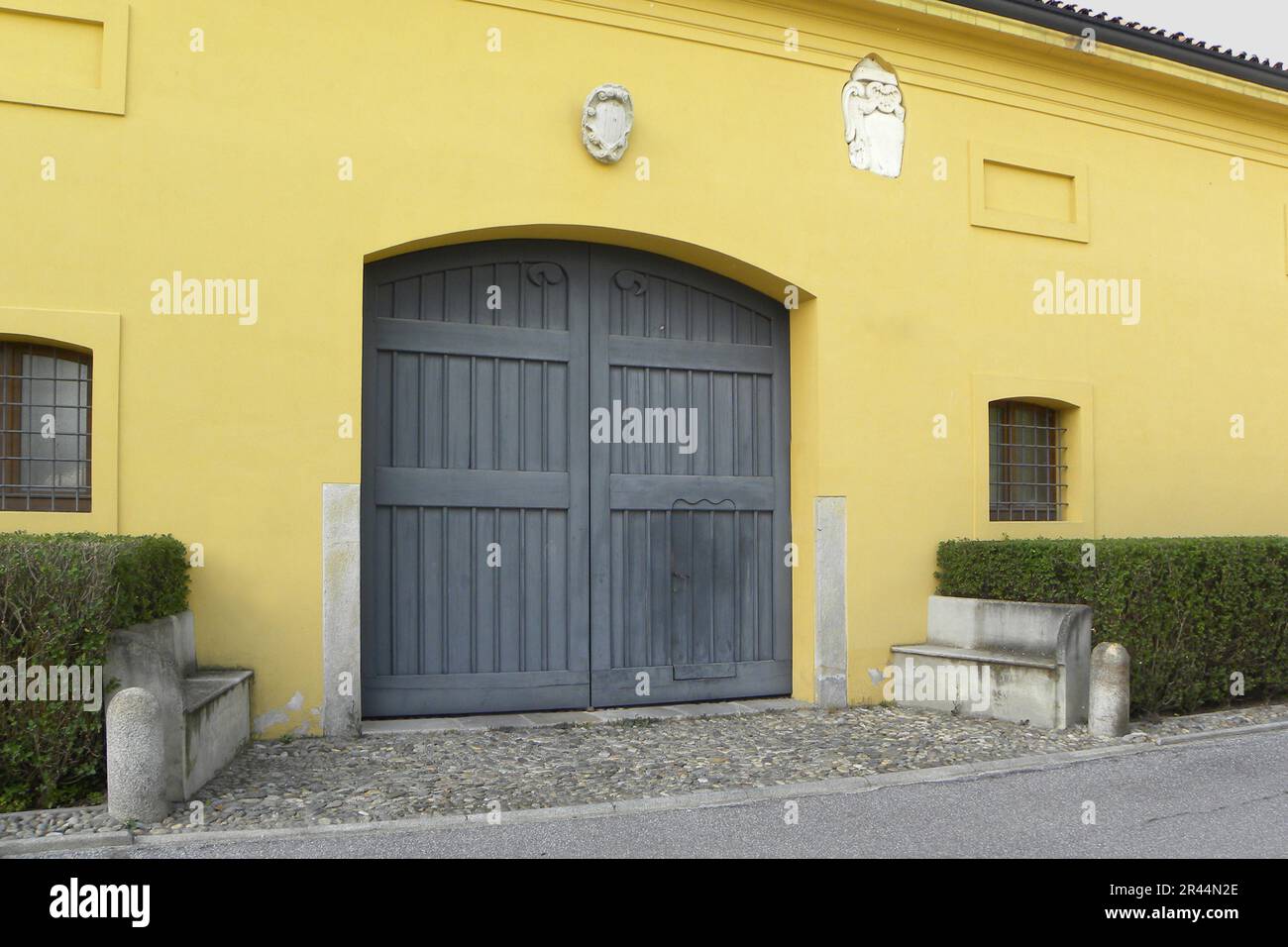 Fombio (Fùmbi in dialetto lodigiano) è un comune italiano di 2,236 abitanti della provincia di Lodi in Lombardia. (Wikipedia) Foto Stock