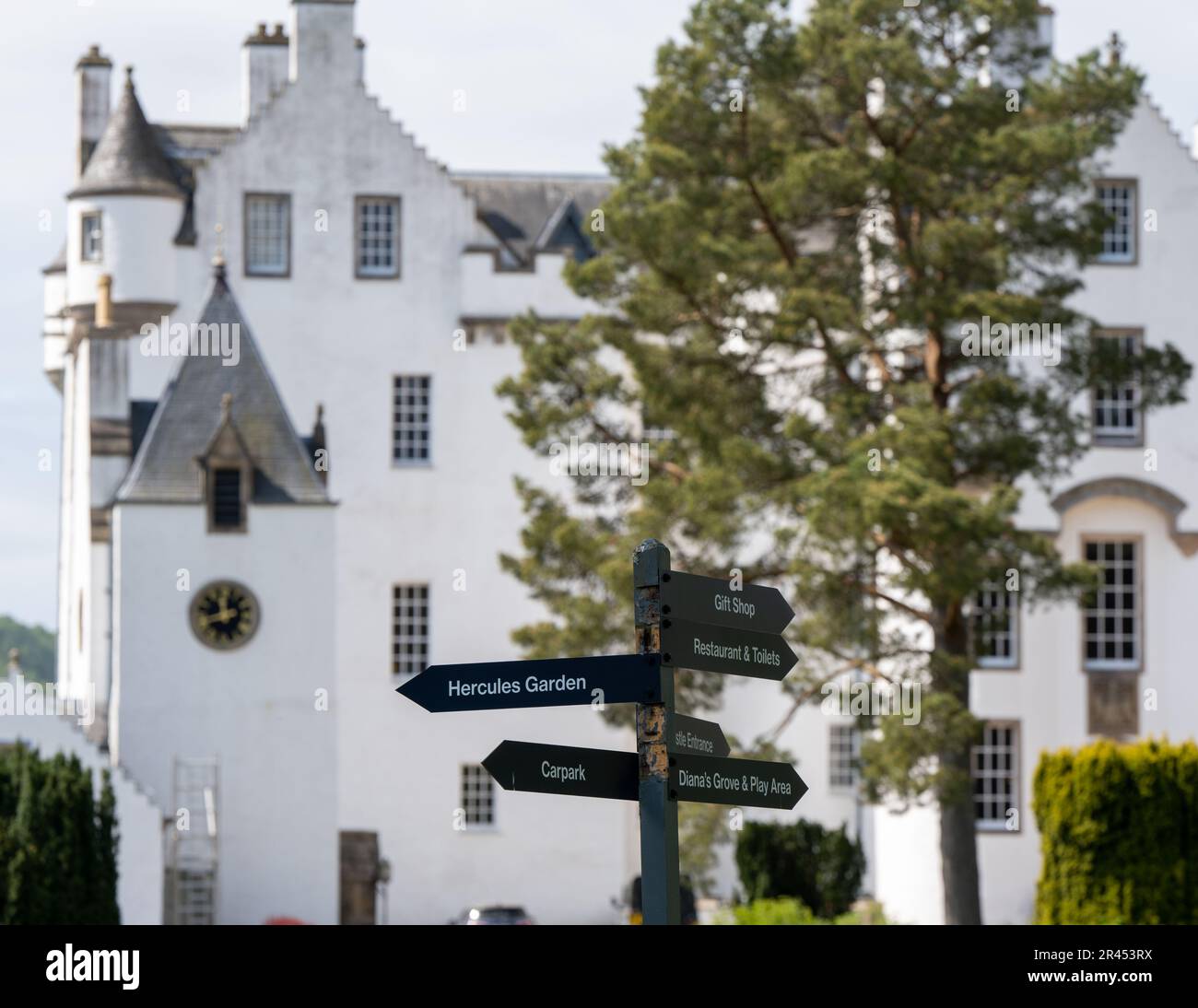 Blair Castello nel Perthshire, Scozia Foto Stock