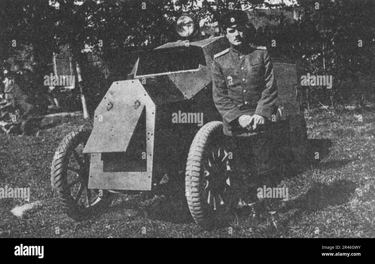 Ulyatovsky macchina blindata russa Foto Stock