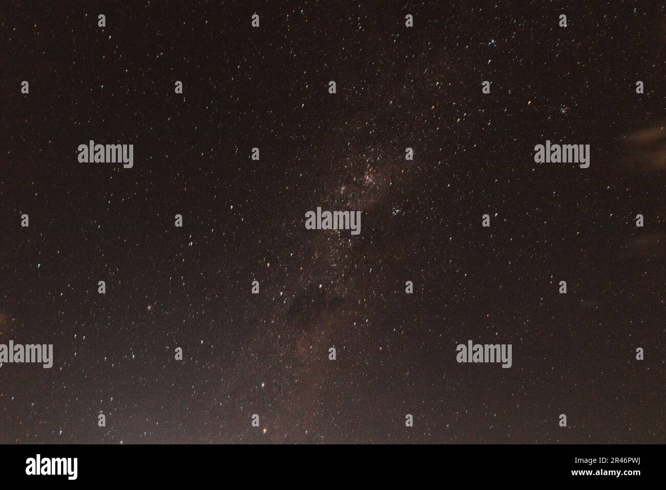 cielo stellato di notte Foto Stock