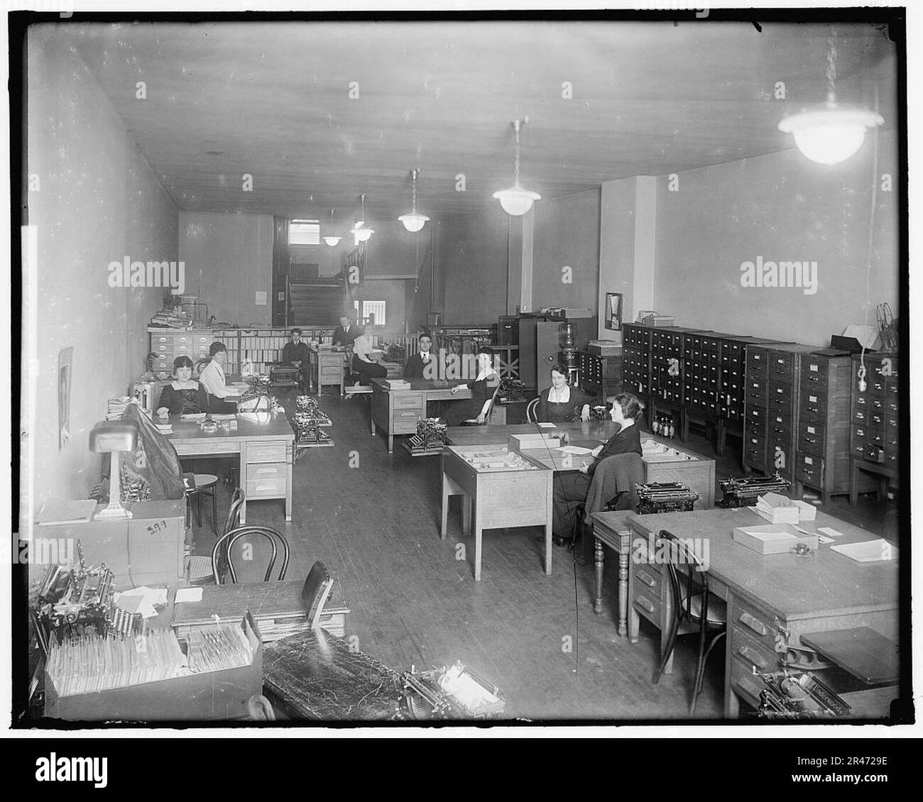 Macchina da scrivere Underwood CO. Foto Stock