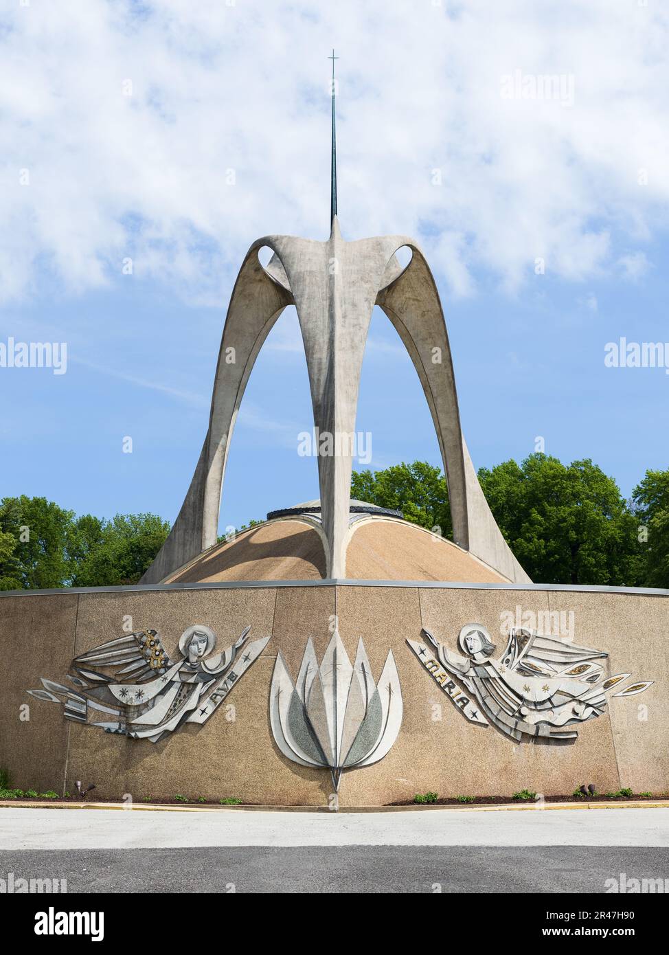 Santuario Nazionale di nostra Signora delle Nevi Foto Stock