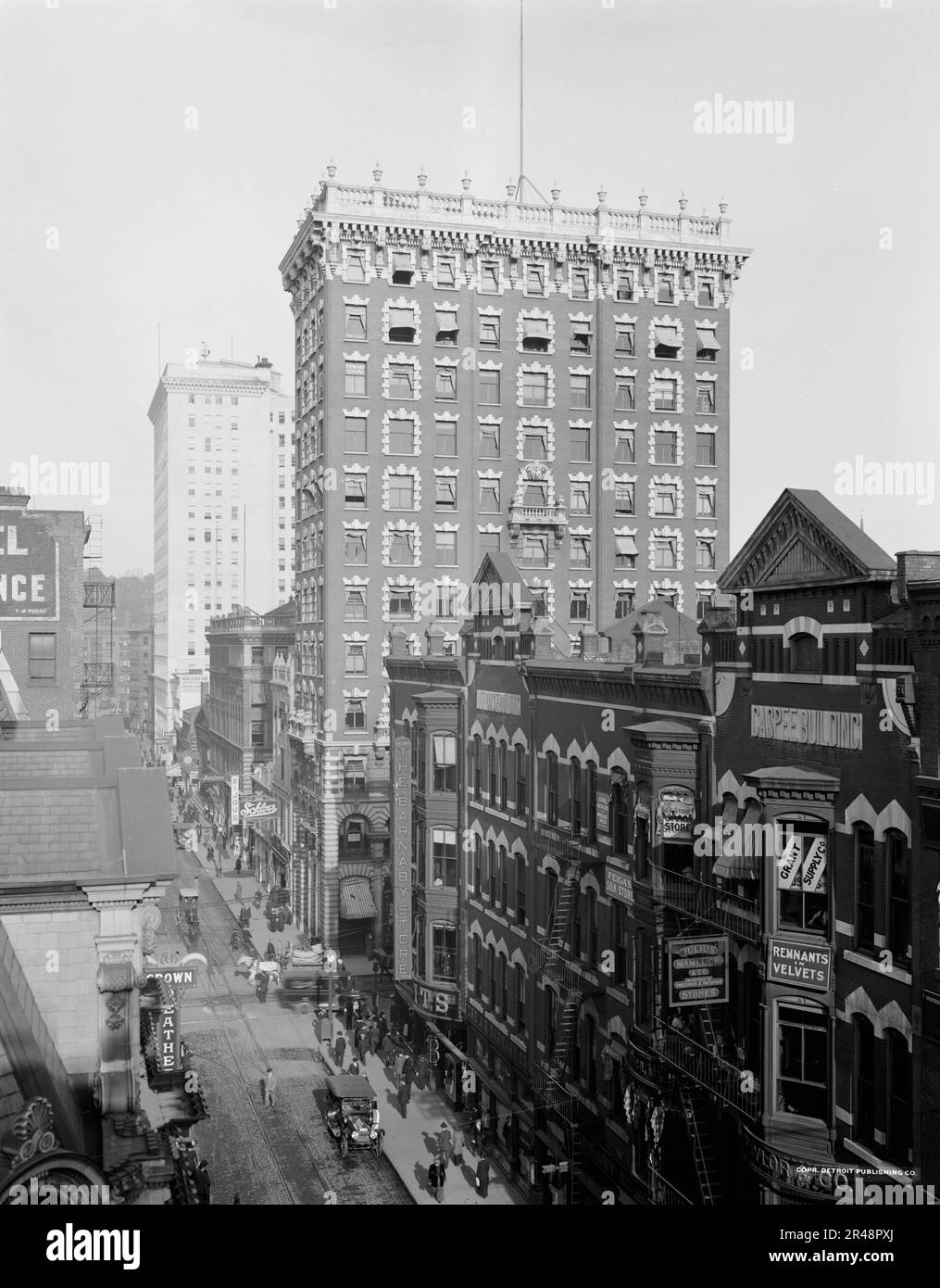 Westminster Street, Providence, R.I., c.between 1910 e 1920. Foto Stock