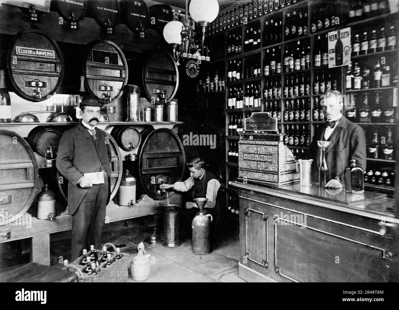 Stephan Liesting Liquor, Germania, tra il 1895 e il 1910. Foto Stock