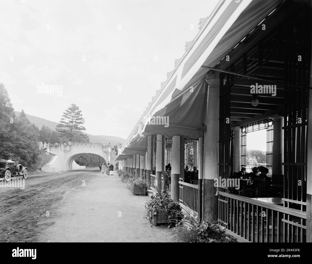 Il Pergola Casino, Fort William Henry Hotel, Lake George, N.Y., c. (tra le 1900 e le 1920). Foto Stock