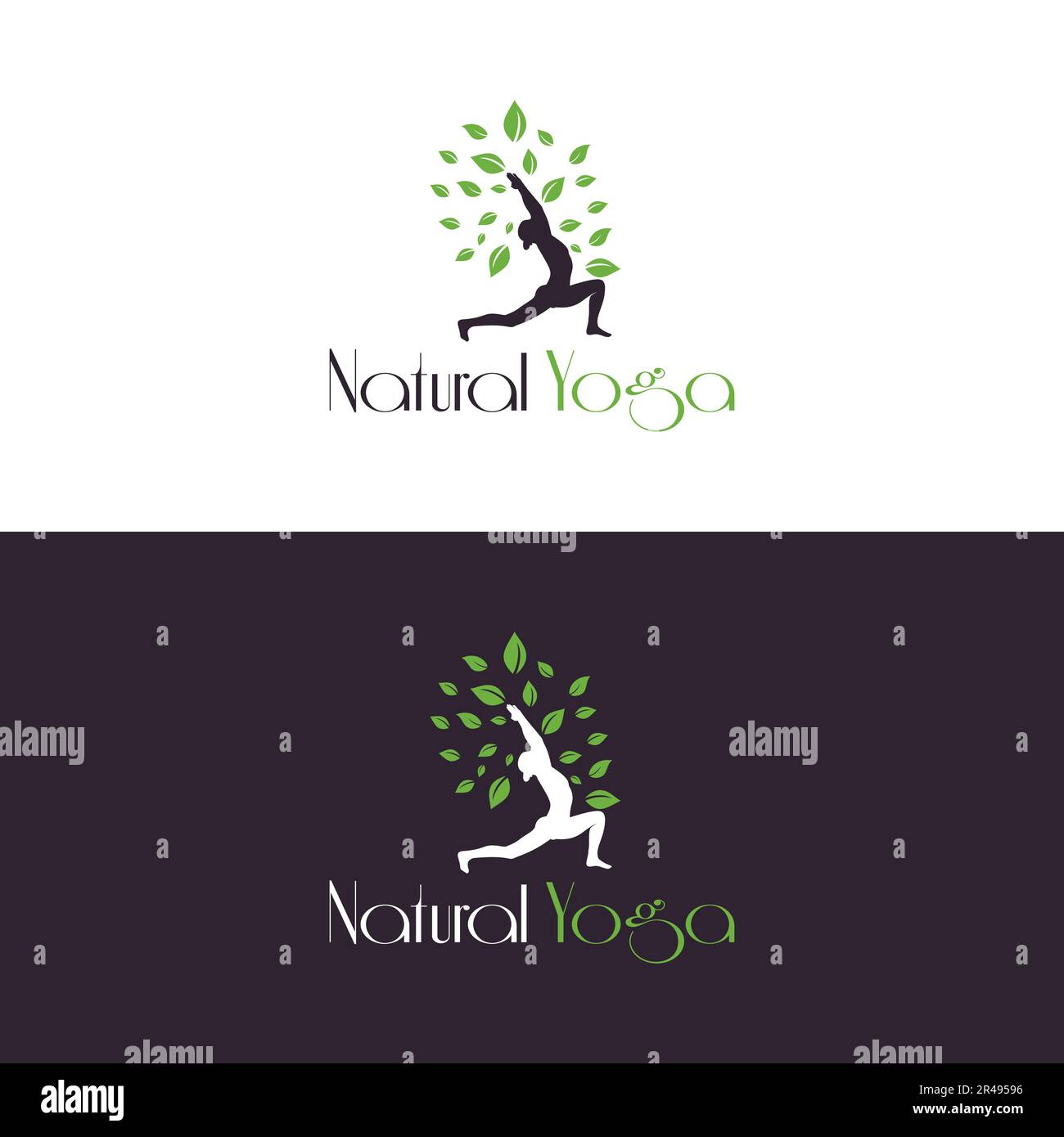 Logo del centro benessere, fiore, bellezza, design minimalista, cura e business in modello vettoriale Illustrazione Vettoriale