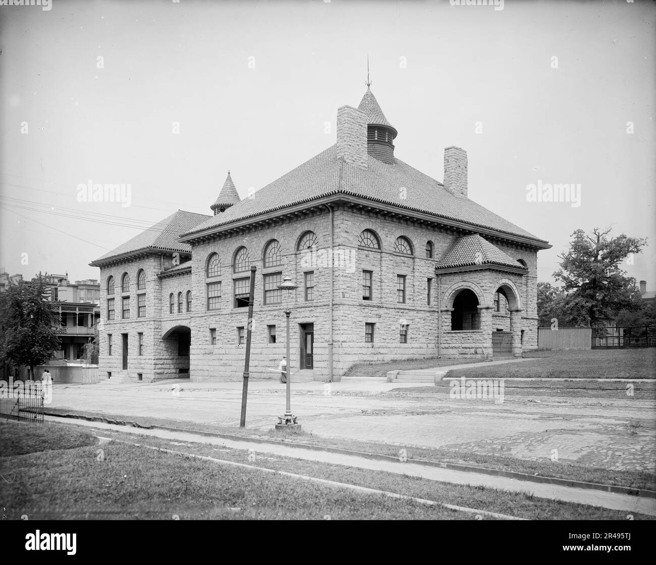 Bennett Hall and annex, Woman's College, Baltimora, Md., tra il 1900 e il 1905. Foto Stock