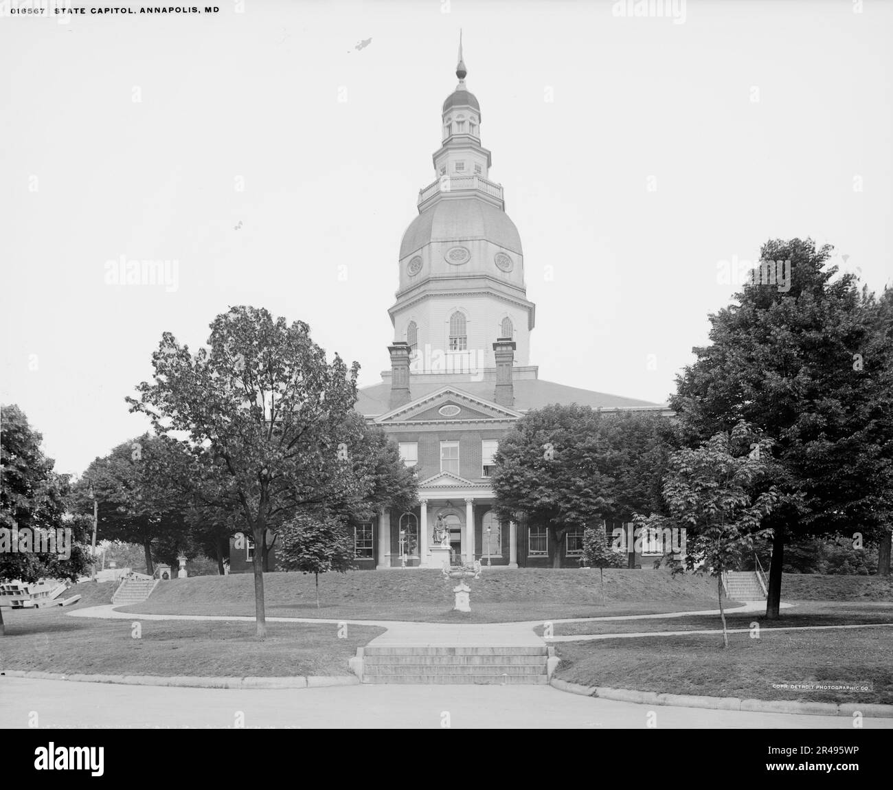 State capitol, Annapolis, Md., c1903. Foto Stock