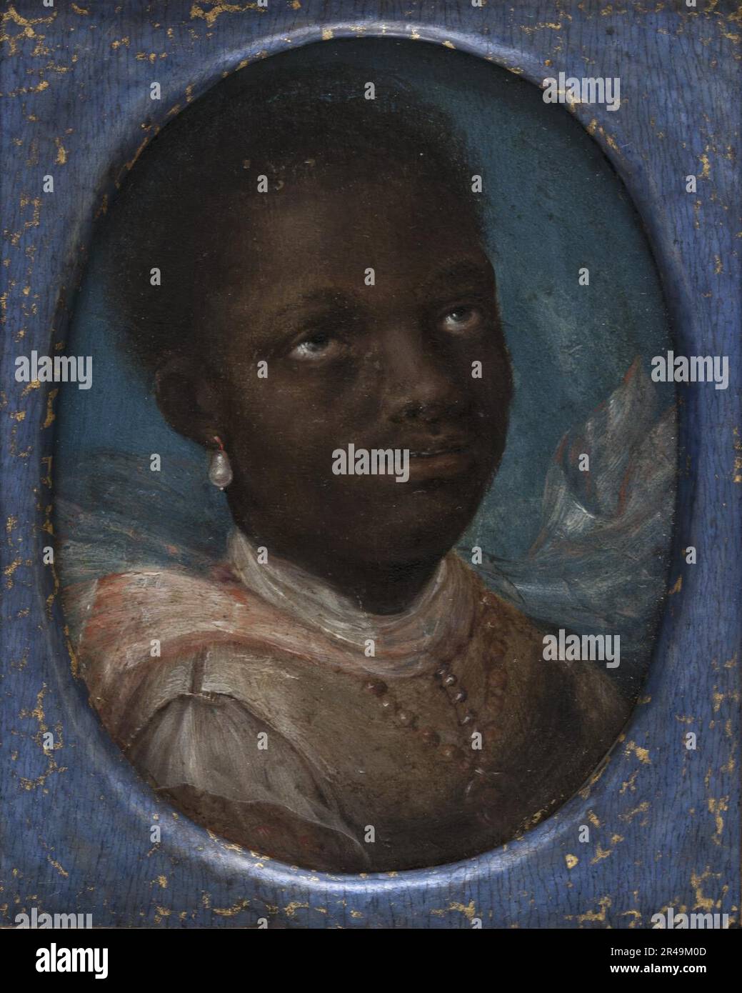 Capo di un africano, 1624-1670. Foto Stock