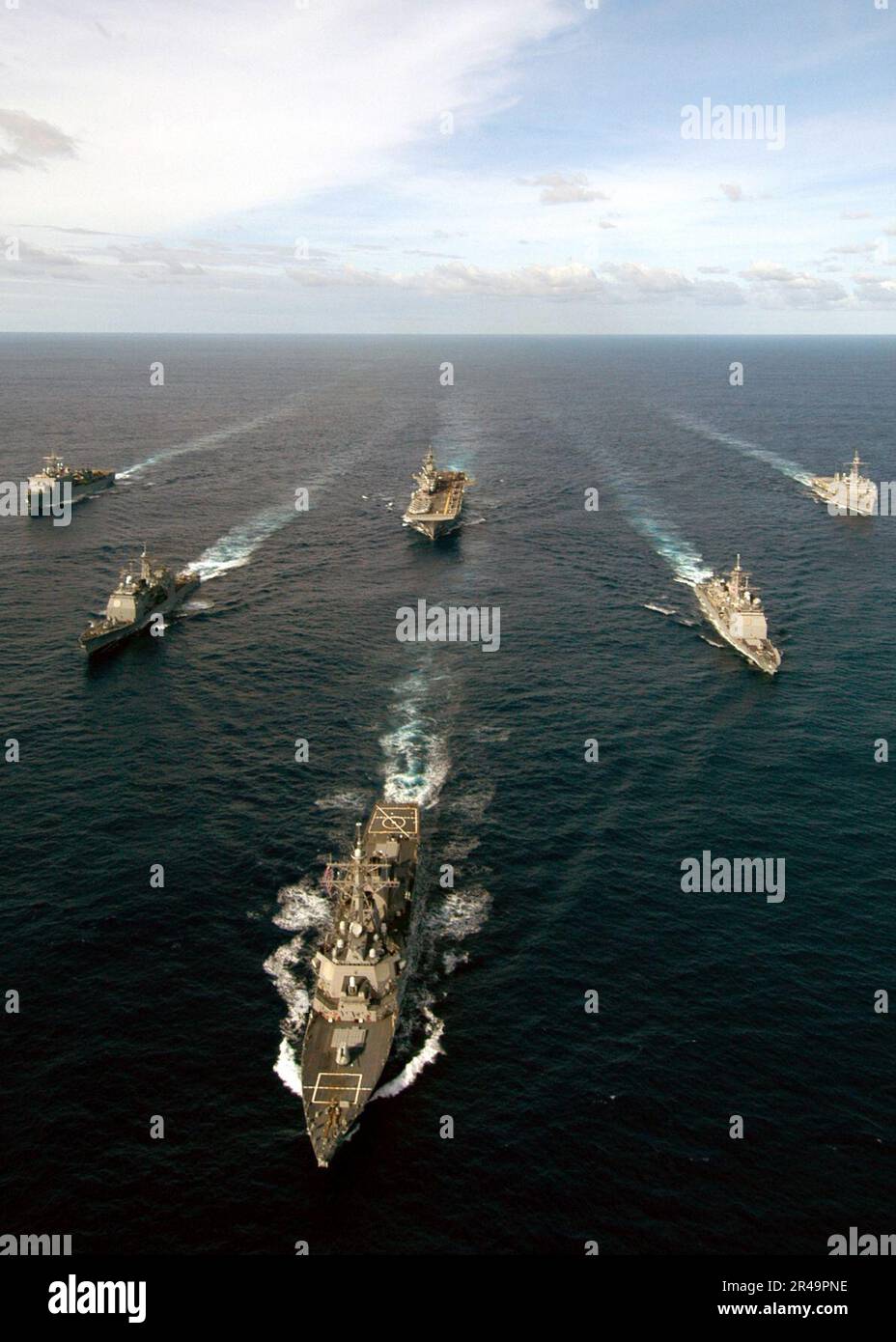 US Navy Expeditionary Strike Group Two (ESG-2) recentemente schierato nel continuo sostegno della guerra globale contro il terrorismo Foto Stock