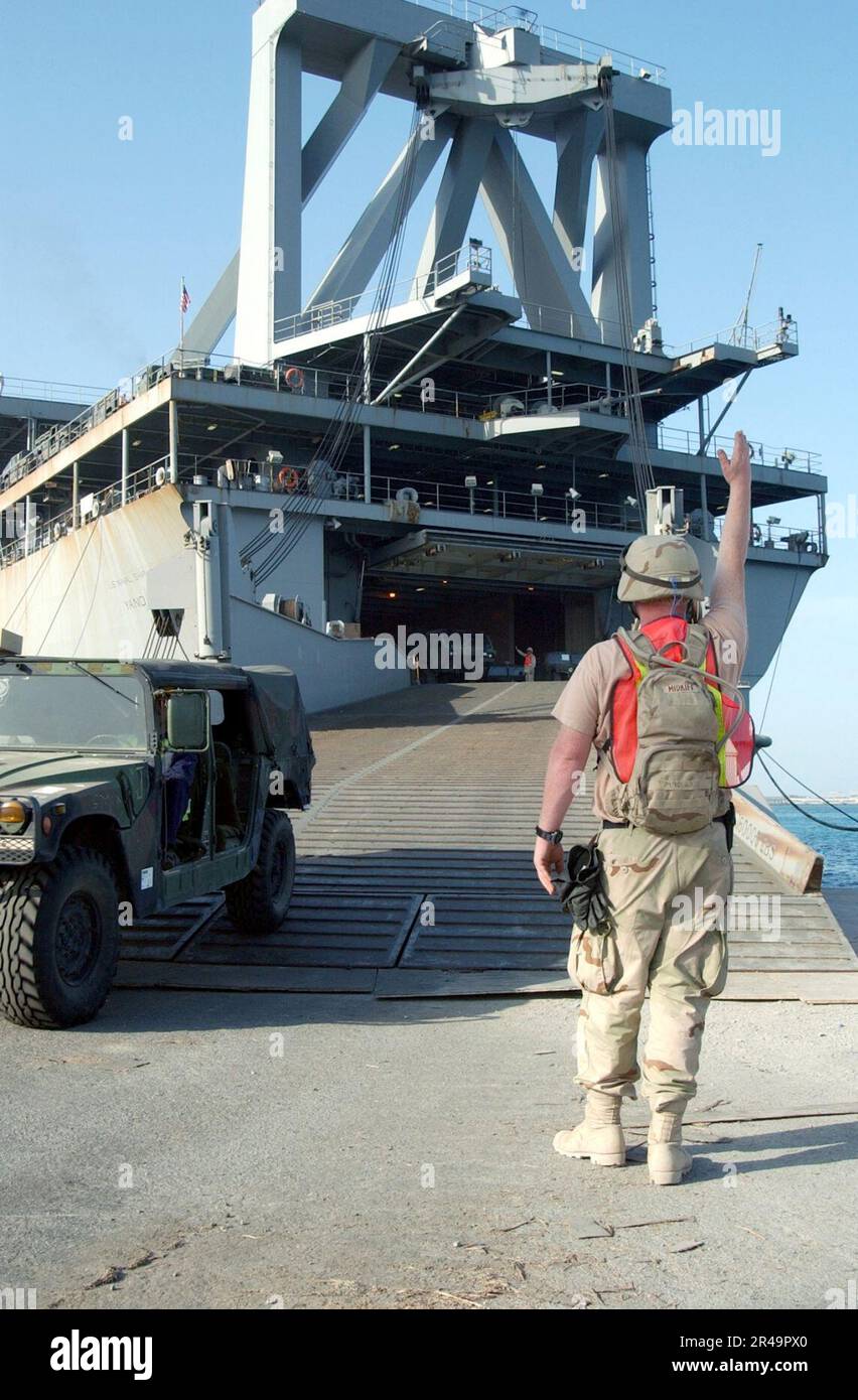 US NAVY A U.S. Segnali marini a A. Foto Stock