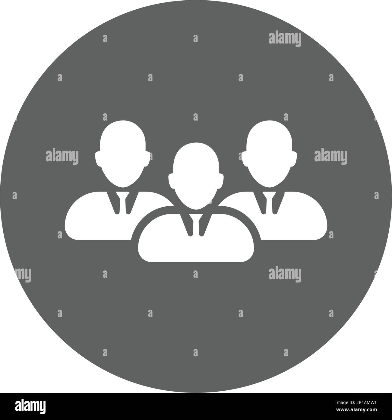 Dipendente, icona del gruppo. da utilizzare per la progettazione e lo sviluppo di siti web, scopi commerciali, supporti di stampa, web o qualsiasi tipo di attività di progettazione. Illustrazione Vettoriale
