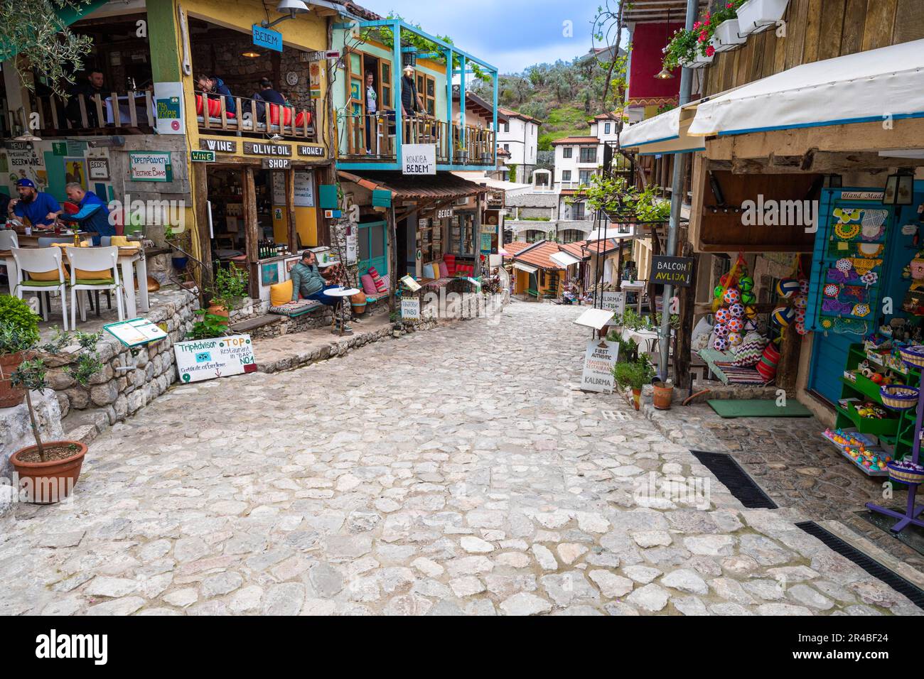 Bar, centro storico, Stari Bar, Montenegro Foto Stock