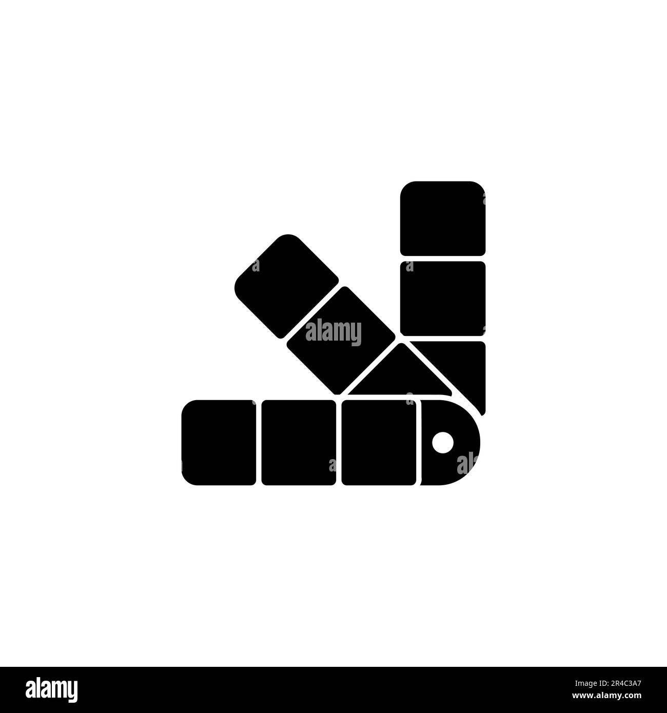 Colori palette Pantone: Colori palette e Pantone soluzioni per il vostro business Illustrazione Vettoriale