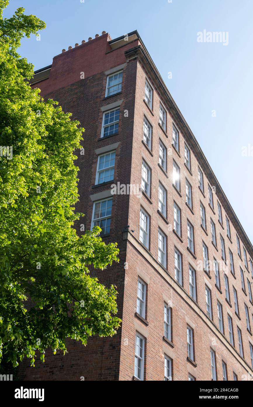 Cliff Road a Nottingham City, Nottinghamshire, Inghilterra, Regno Unito Foto Stock