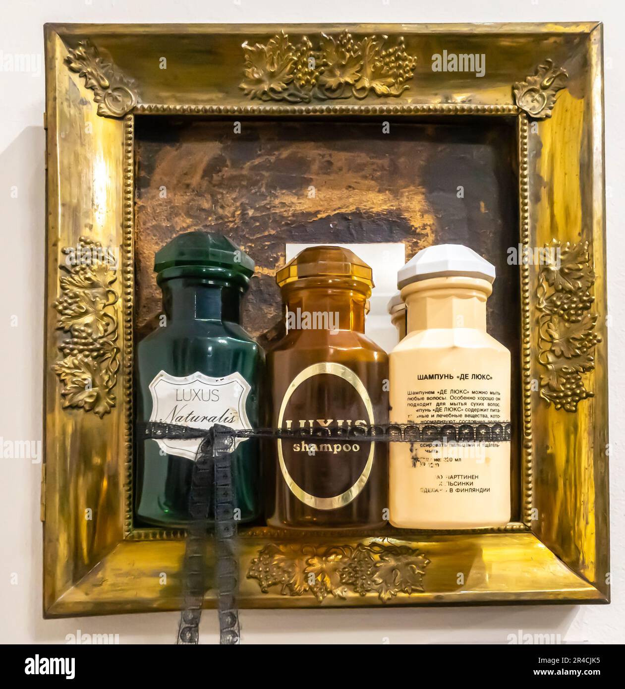 De Luxe Shampoo composizione artwork di Paradzhanov 1985 Foto Stock