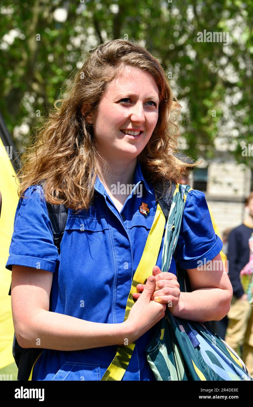 Londra, Regno Unito. 27th maggio 2023. Non la mia protesta di Bill. Attivisti di organizzazioni diverse hanno protestato in Piazza del Parlamento contro il disegno di legge del Public Order Act del 2023, entrato in vigore il 3rd 2023 maggio. Credit: michael melia/Alamy Live News Foto Stock