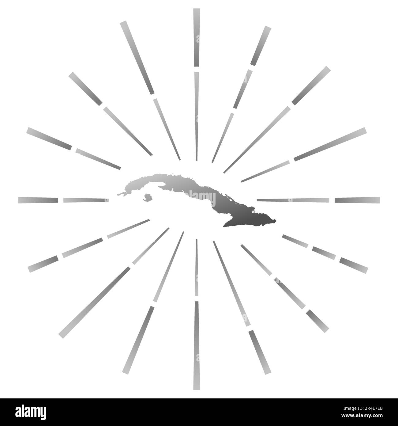 Burst di sole a Cuba. Mappa del paese con raggi stellari colorati. Cuba illustrazione in digitale, tecnologia, Internet, stile di rete. Illustrazione Vettoriale Burst di sole a Cuba. Mappa del paese con raggi stellari colorati. Cuba illustrazione in digitale, tecnologia, Internet, stile di rete. Illustrazione Vettoriale