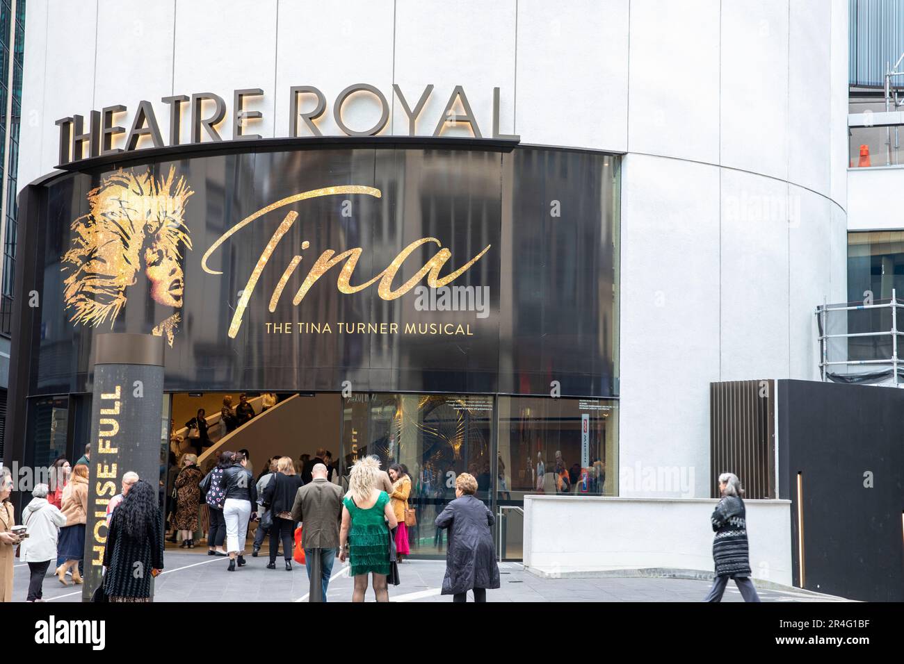 Il Sydney Theatre Royal e la performance musicale Tina Turner poco dopo la morte dei cantanti nel 2023, Sydney, NSW, Australia Foto Stock