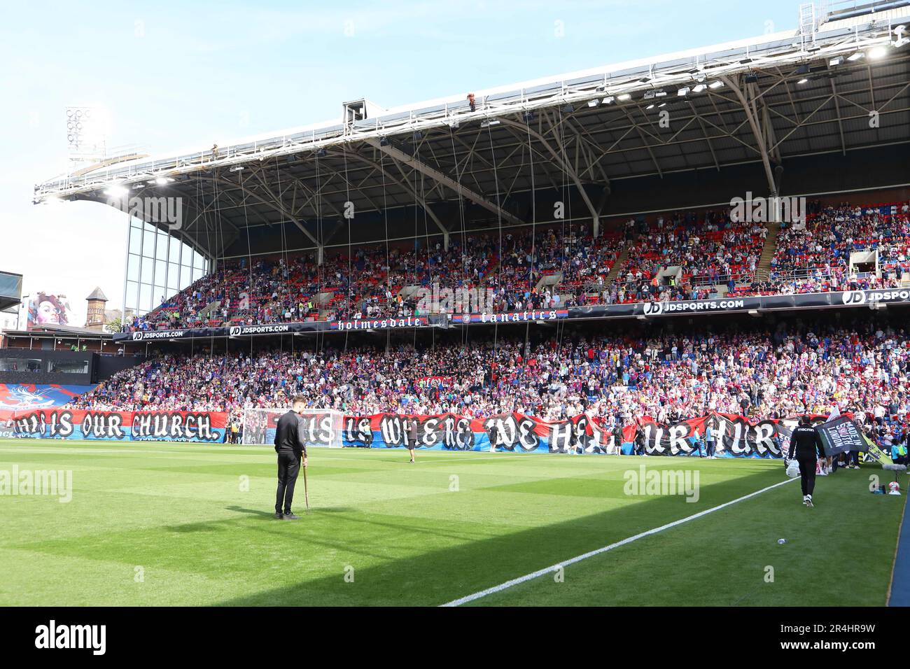 Selhurst Park, Selhurst, Londra, Regno Unito. 28th maggio, 2023. Premier League Football, Crystal Palace contro Nottingham Forest; credito pre-partita: Action Plus Sports/Alamy Live News Foto Stock