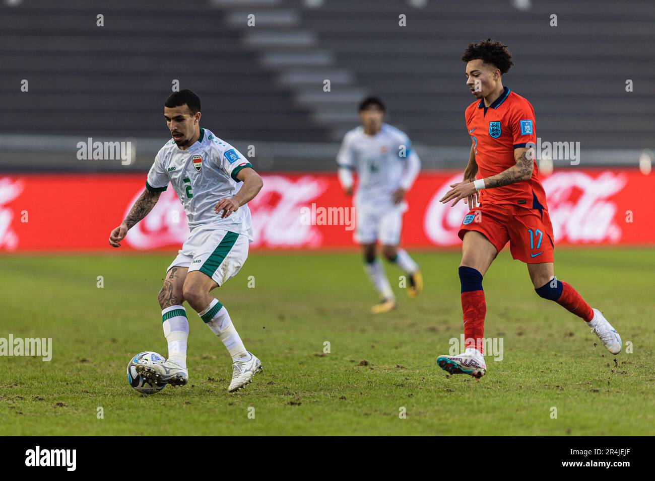 La Plata, Argentina. 28th maggio, 2023. 20 Coppa del mondo di gruppo tra l'Iraq e l'Inghilterra allo stadio la Plata. Credit: Sporteo/FotoArena/Alamy Live News Foto Stock