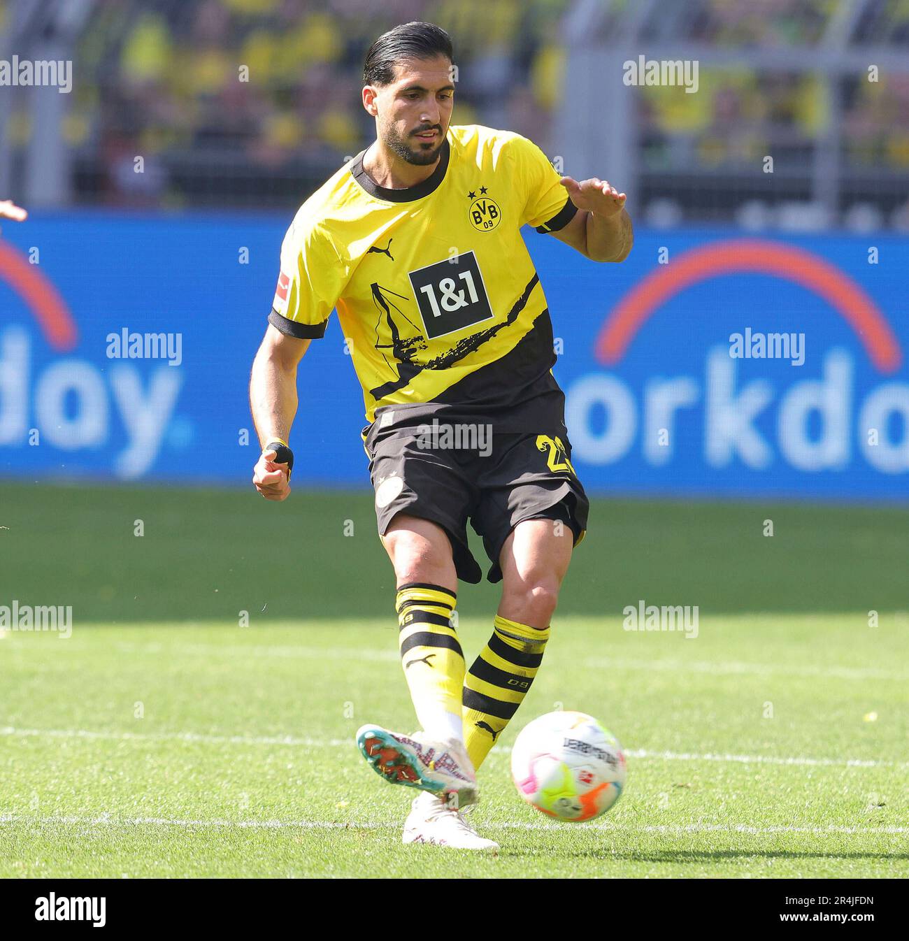 Primo: 05/27/2023, calcio, 1.Bundesliga, prima lega BVB, Borussia Dortmund - 1.FSV Mainz 2:2 azione individuale, Emre CAN, BVB. Foto Stock