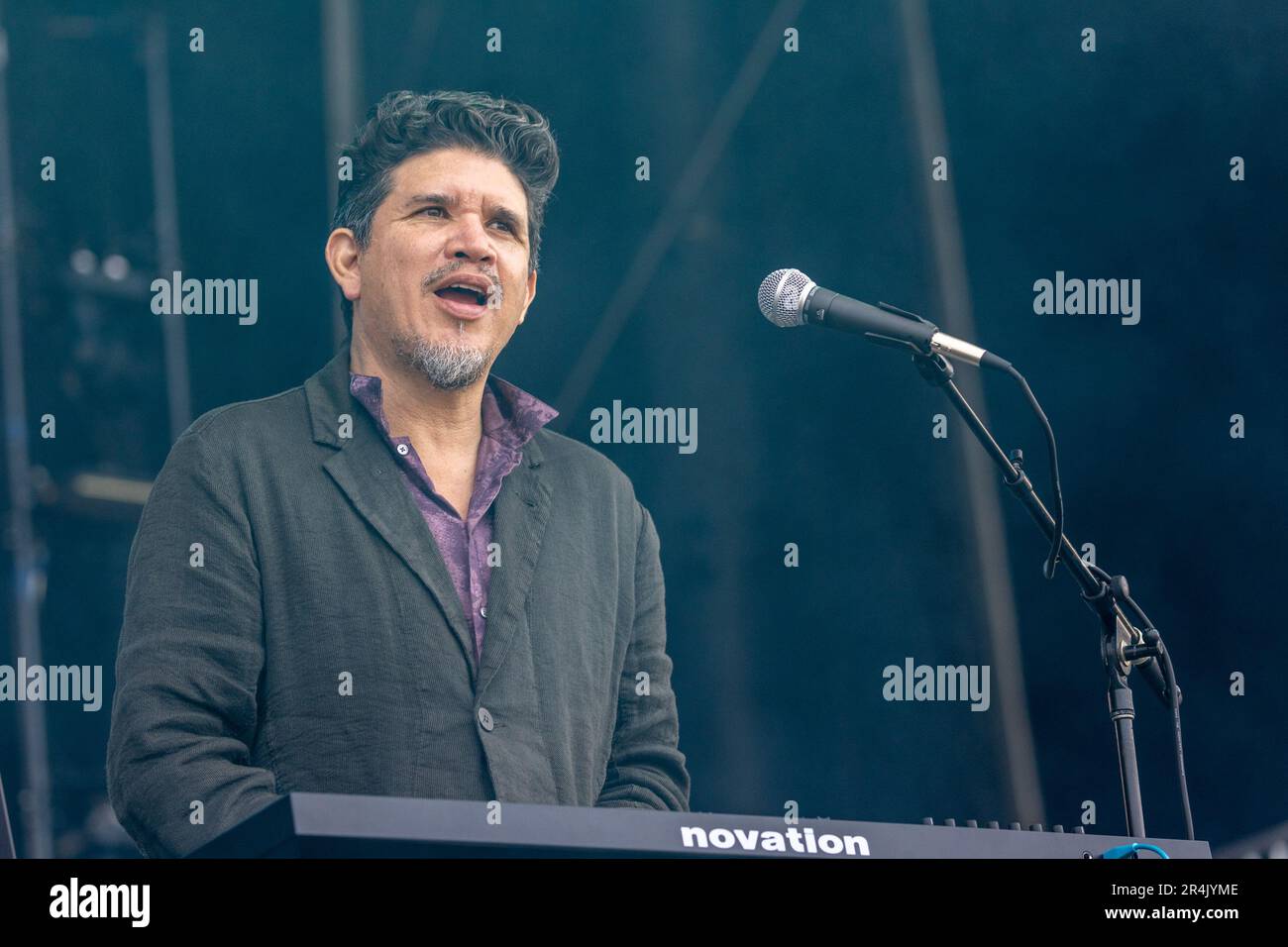 Napa, Stati Uniti. 27th maggio, 2023. Garza (Rob Garza) durante il BottleRock Music Festival il 27 maggio 2023, a Napa, California (Photo by Daniel DeSaver/Sipa USA) Credit: Sipa USA/Alamy Live News Foto Stock