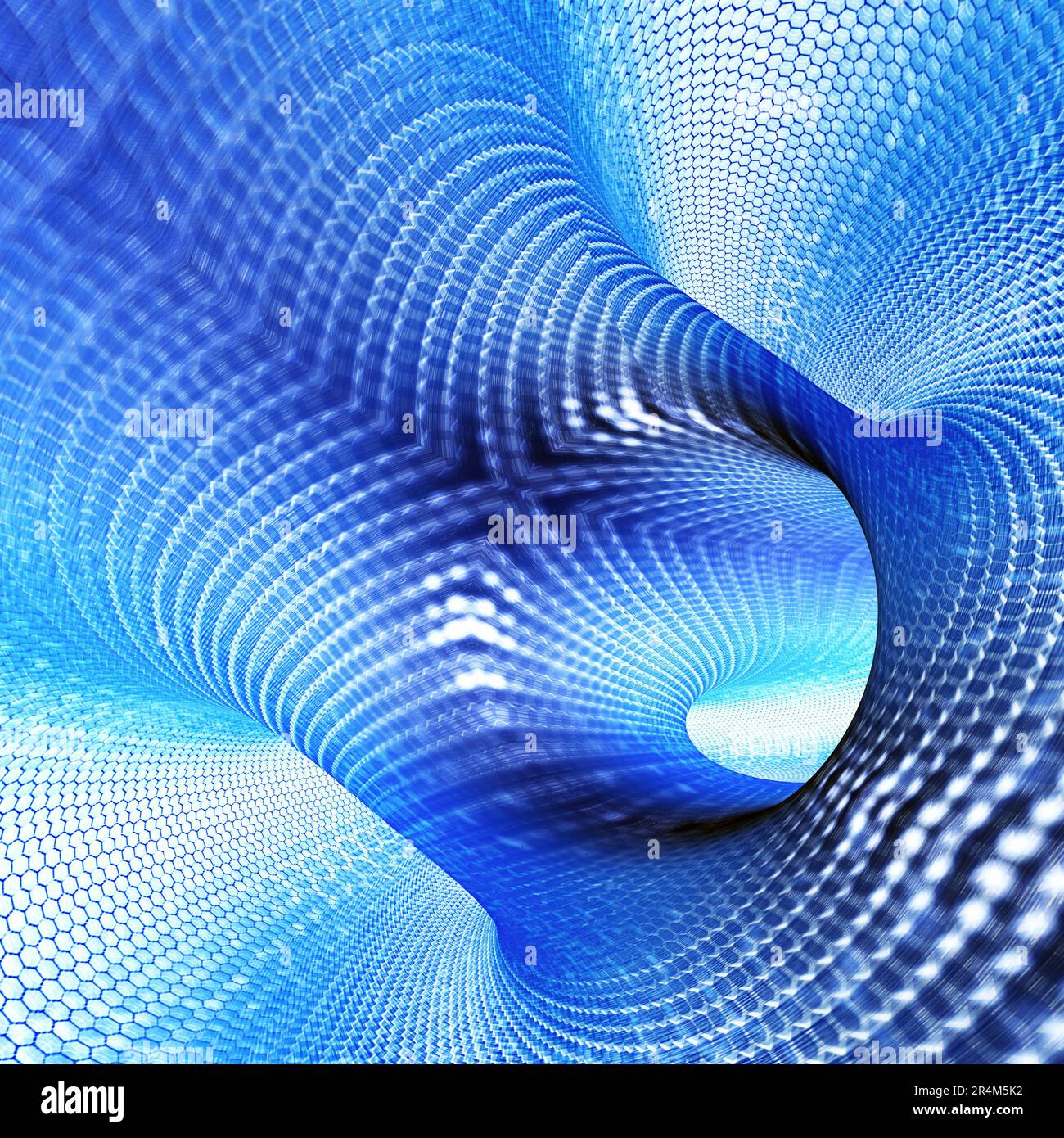 Geometria digitale sfondo astratto rendering 3D Foto Stock