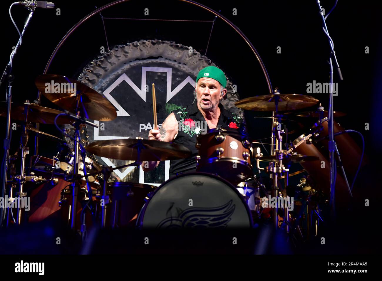 Napa, California, Stati Uniti. 28th maggio, 2023. I Red Hot Chili Peppers si esibiscono sul palco al BottleRock 2023 Music Festival. Credit: Ken Howard/Alamy Live News Foto Stock