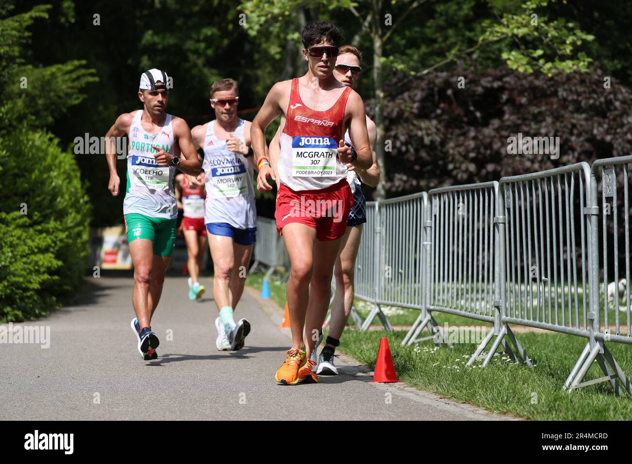 Paul MCGRATH in 20km uomini al Campionato europeo di Race Walking Team 2023 Foto Stock