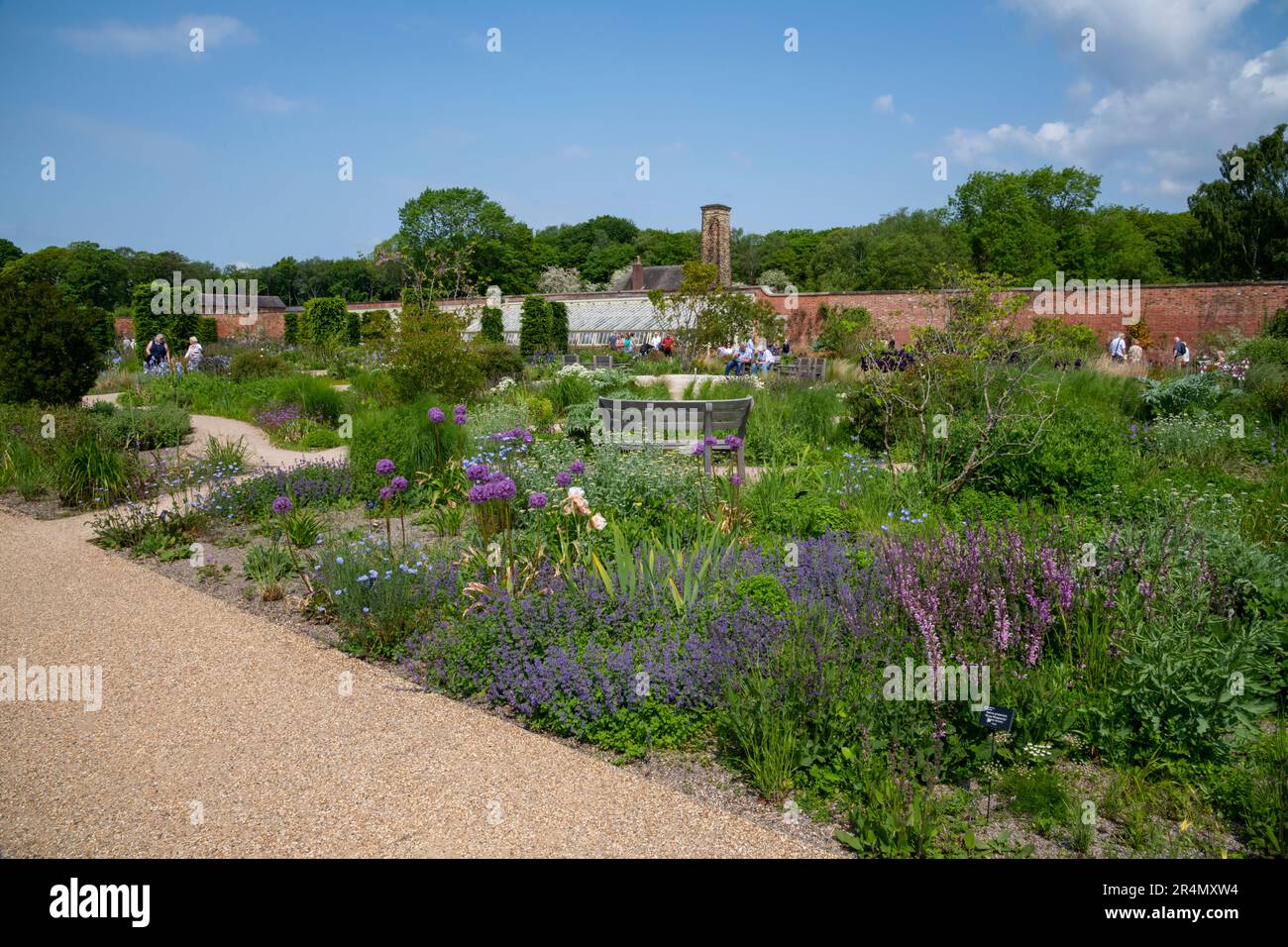 The Paradise Garden a RHS Bridgewater, Worsley Greater Manchester, Inghilterra. Foto Stock