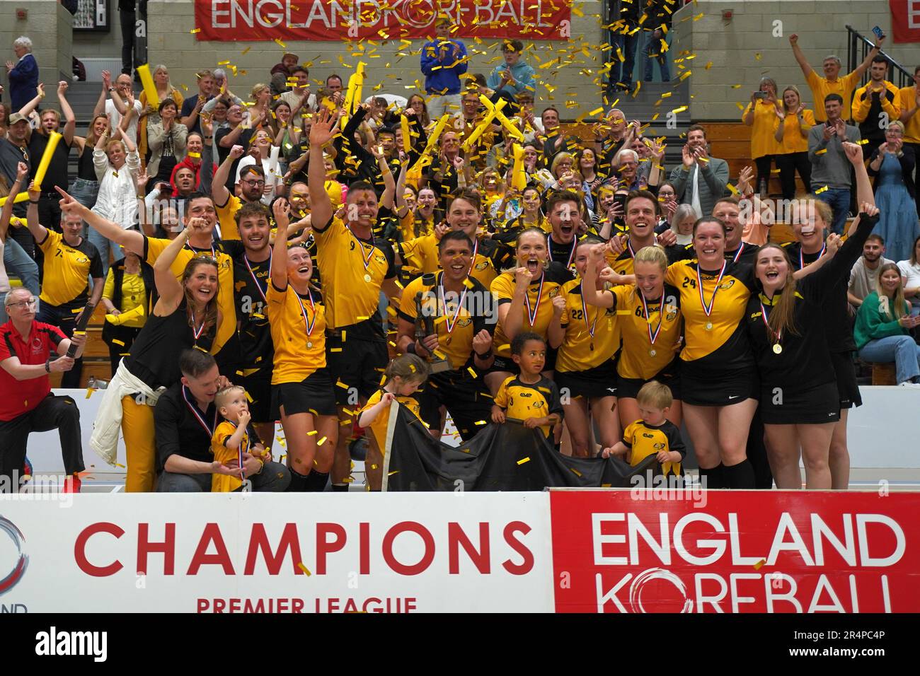 BEC vince la finale EKL dopo un gol d'oro Foto Stock