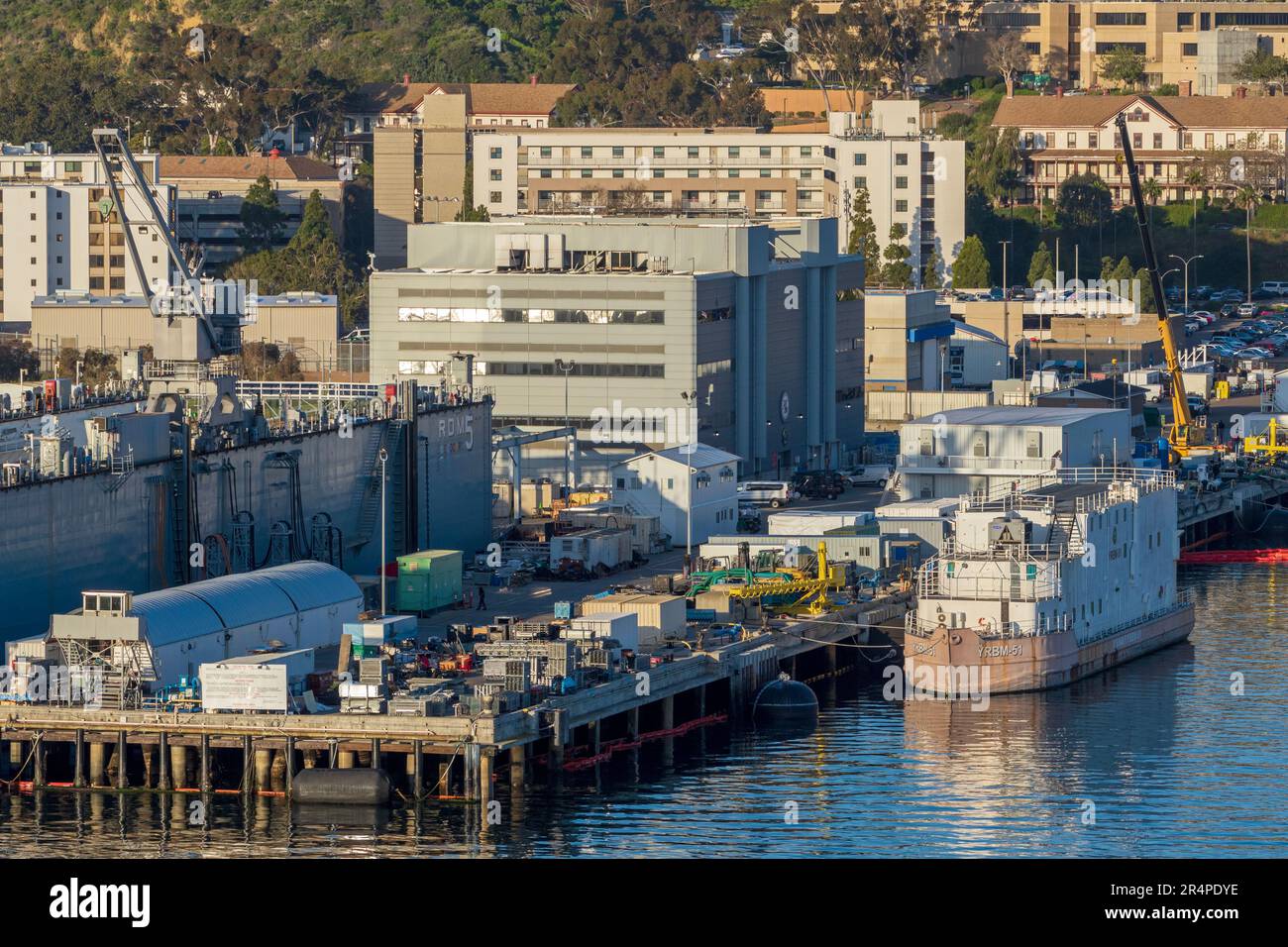 Base navale di Point Loma, San Diego, California, Stati Uniti Foto Stock