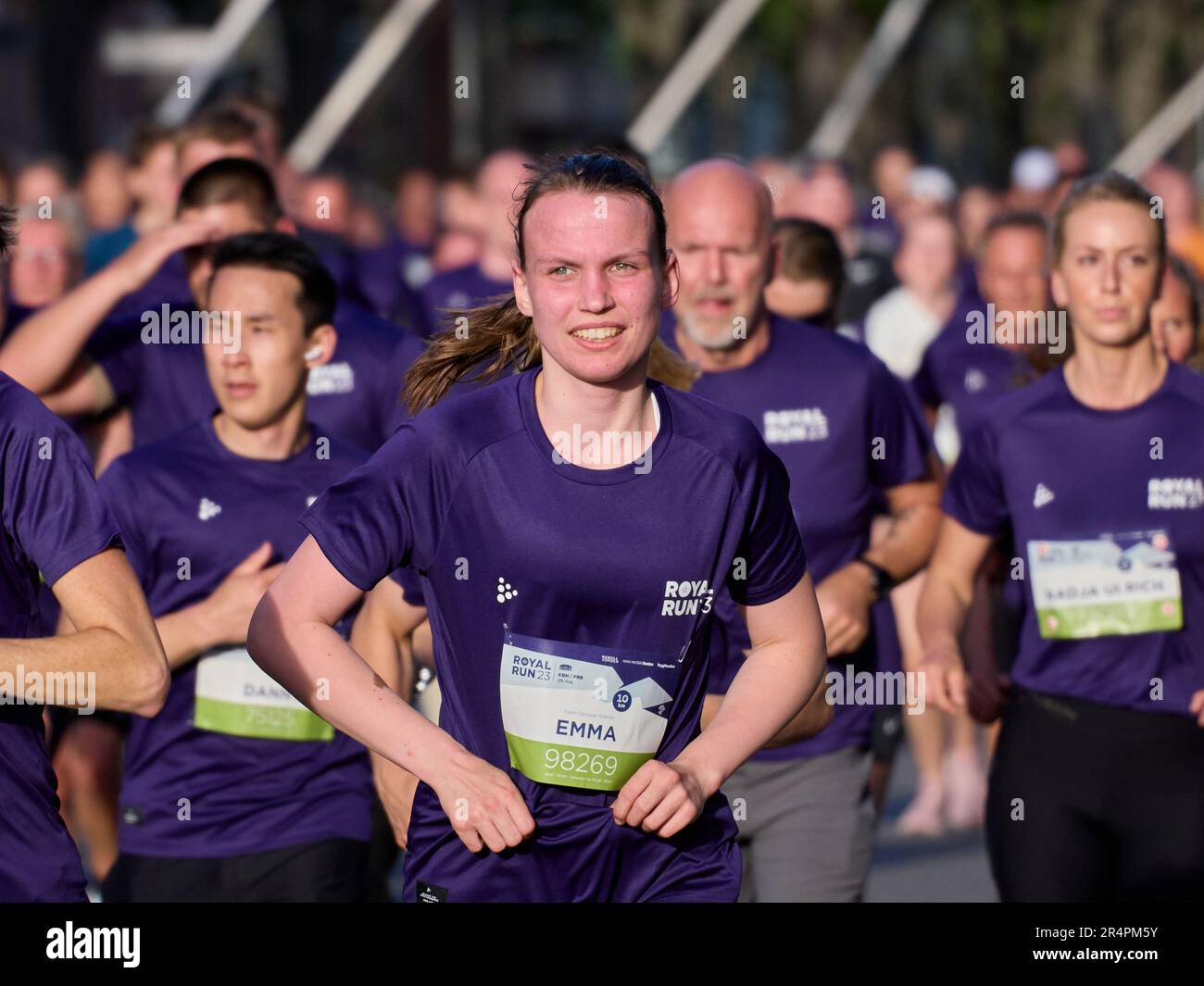 Royal correre 2023 10K rotta a Copenaghen Foto Stock