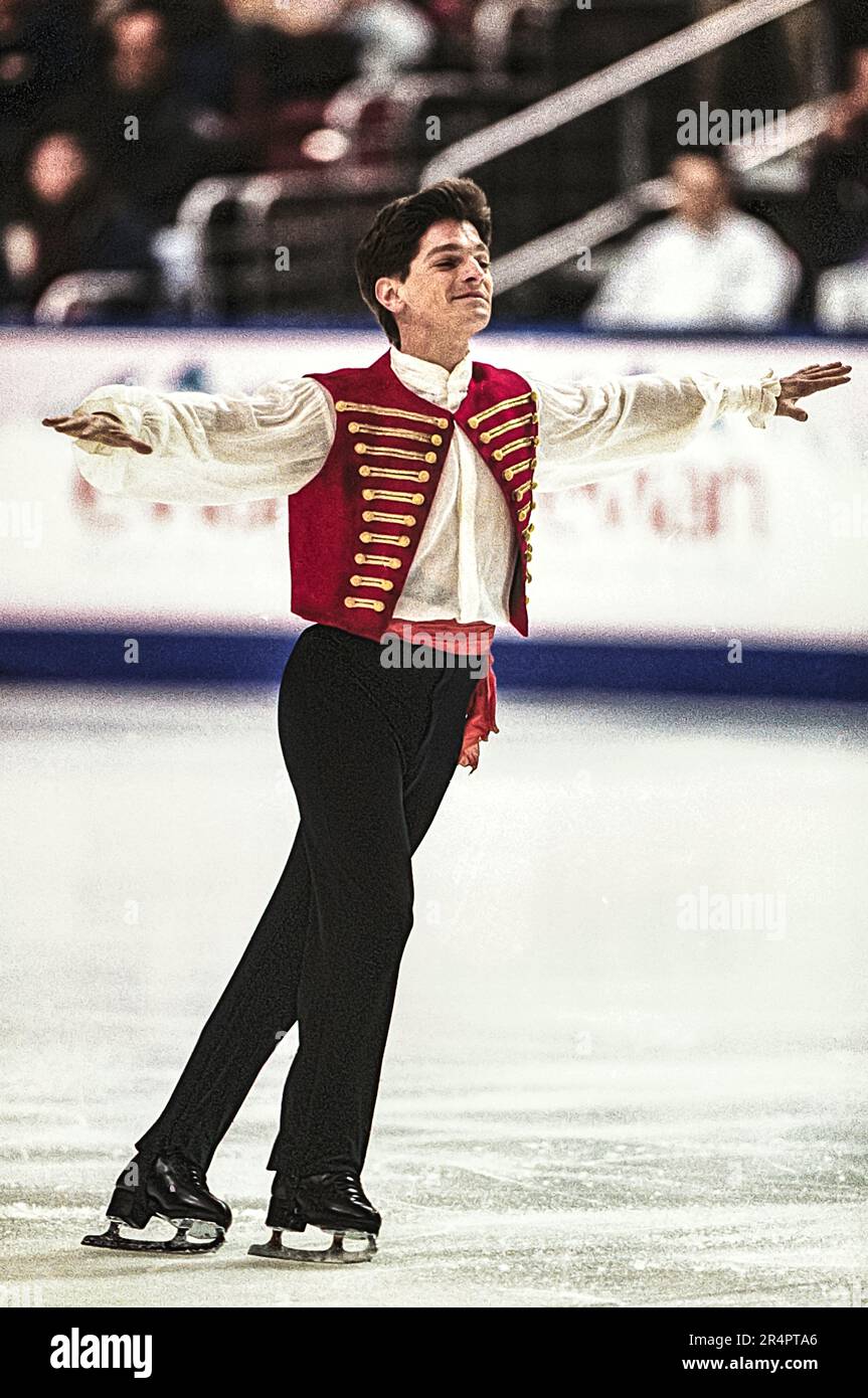 Paul Wylie 1996 USPS Pro-am Challenge Skating personaggio Foto Stock