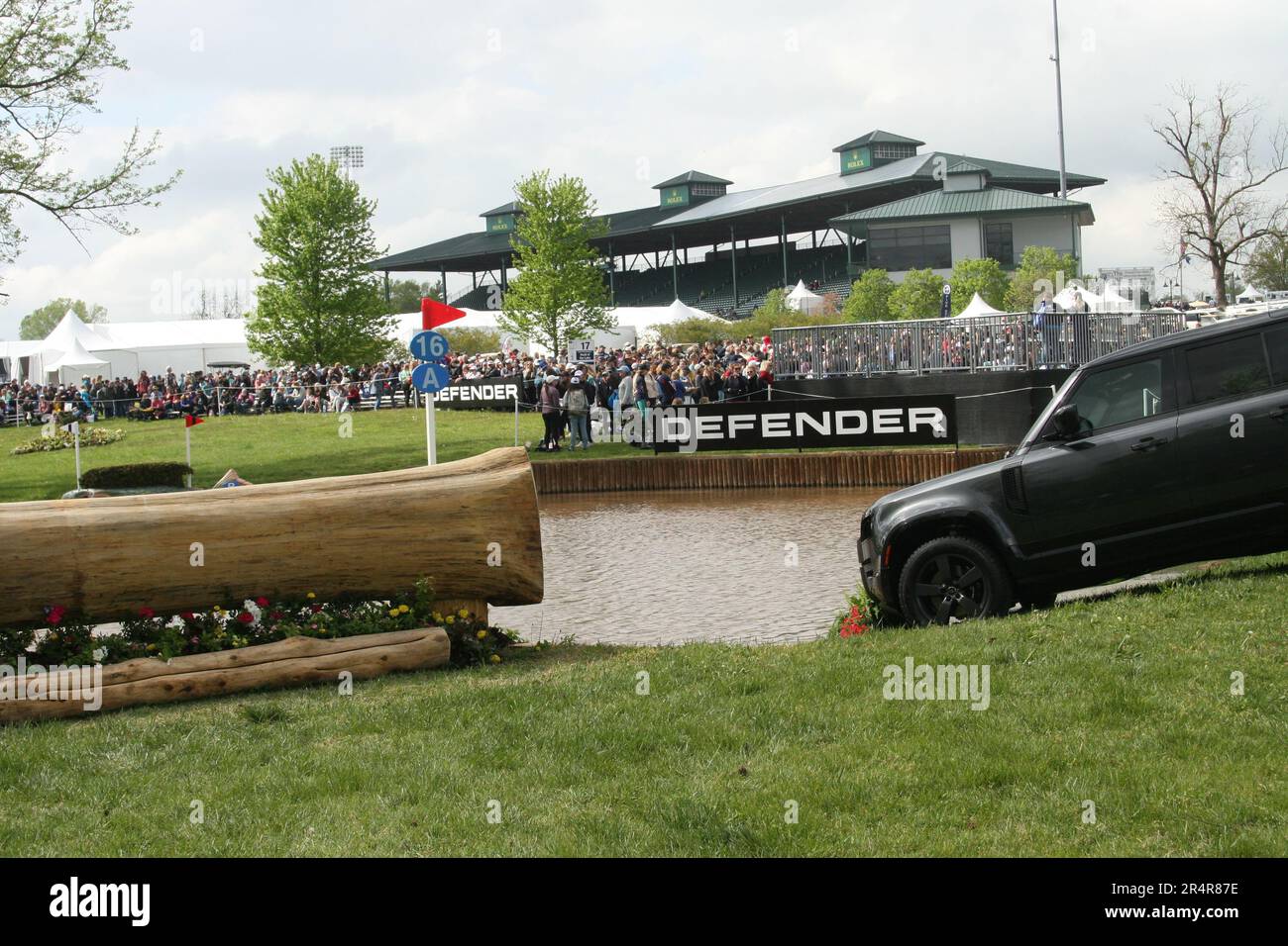 Evento Land Rover Kentucky di tre giorni 2023 al Kentucky Horse Park-Lexington, Kentucky, Stati Uniti. Foto Stock