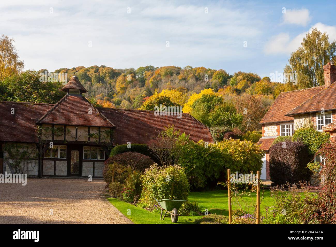 Middle Oakshott House, vicino Hawkley, Hampshire, Regno Unito Foto Stock