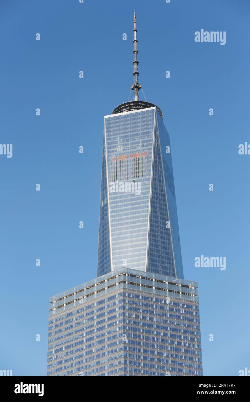 US, New York, la torre della libertà. Foto Stock