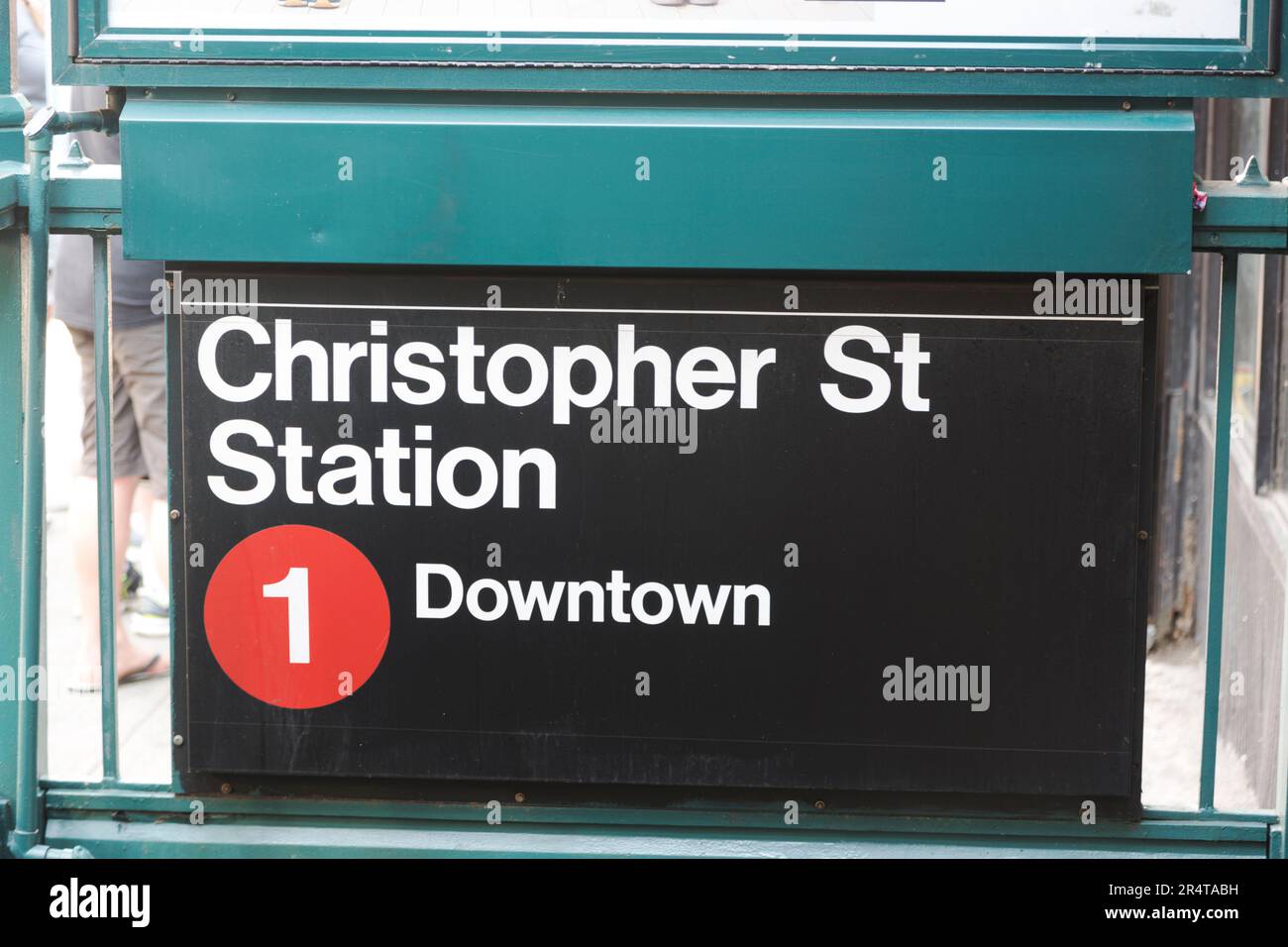 NOI, New York, Christopher Street Station. Foto Stock