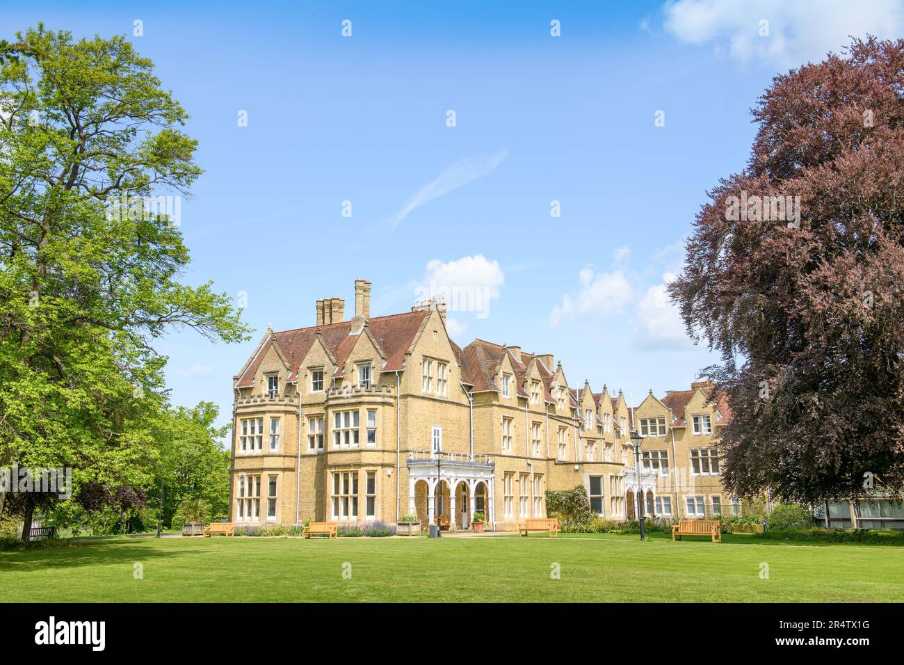 Il South Building presso il St Hilda's College, Oxford University UK Foto Stock