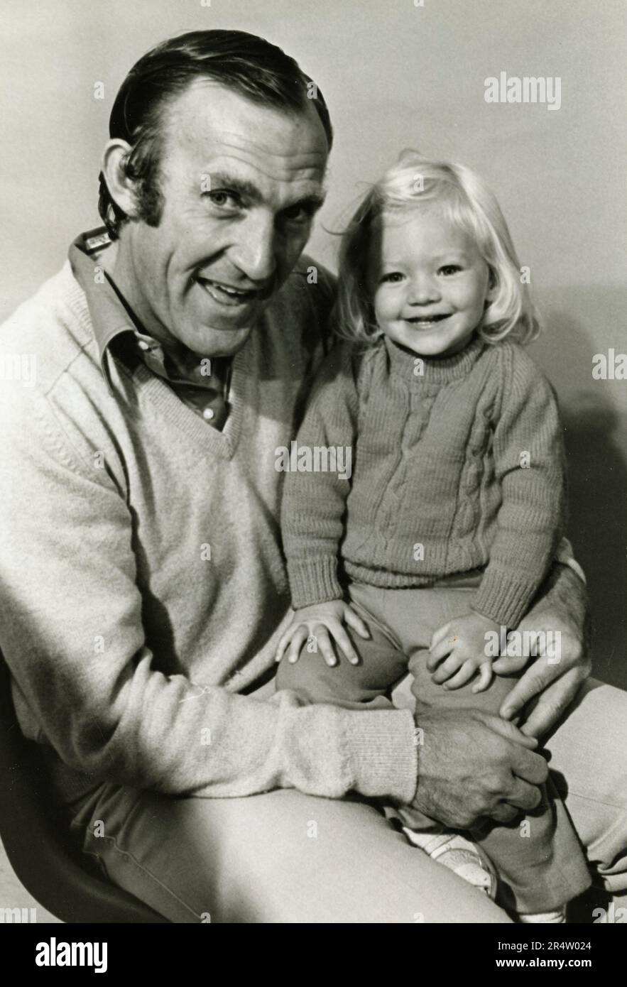 Attore francese Sebastian Roche, Francia 1970s Foto Stock
