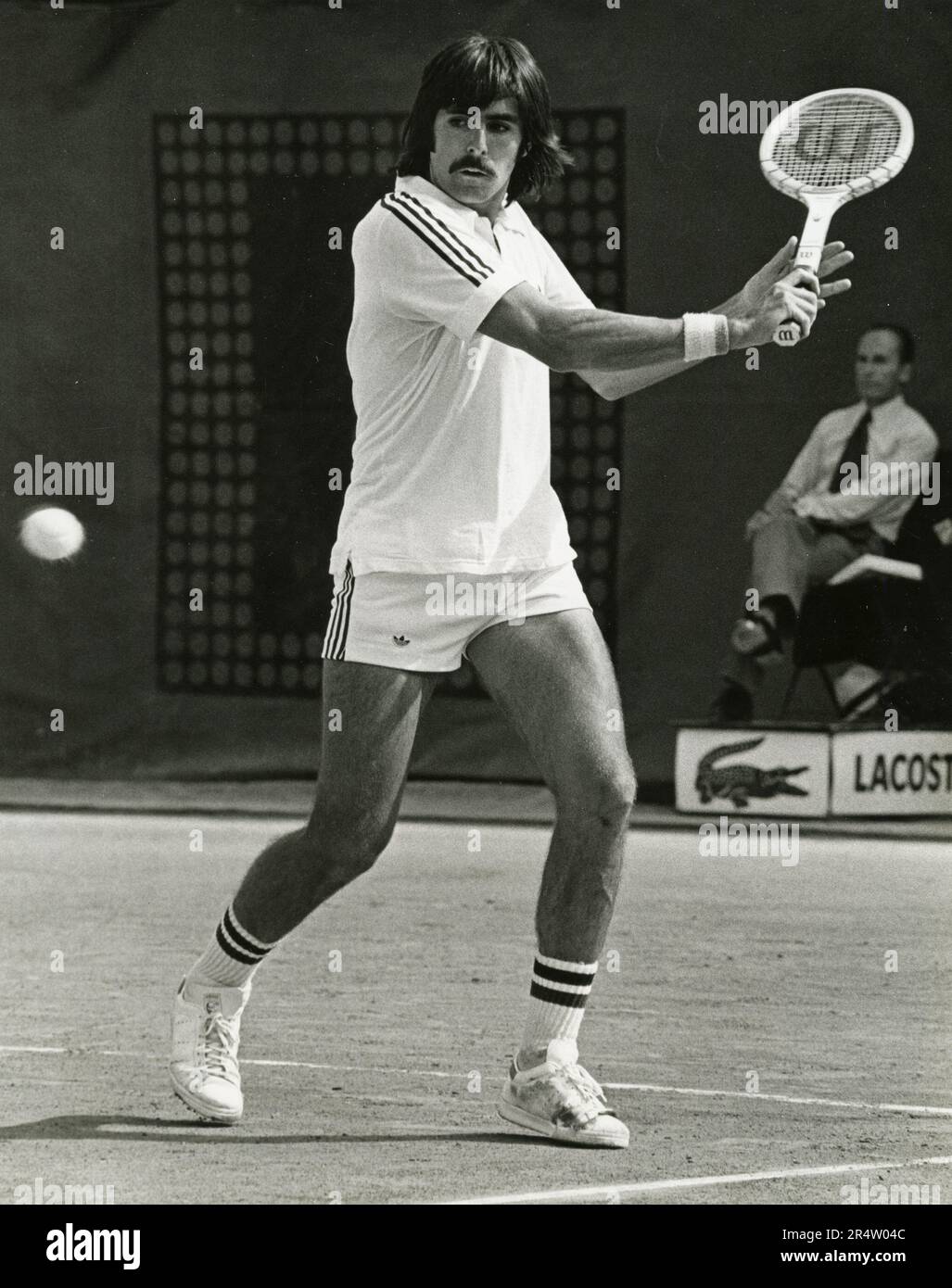 Tennista messicano Raul Ramirez, 1970s Foto Stock